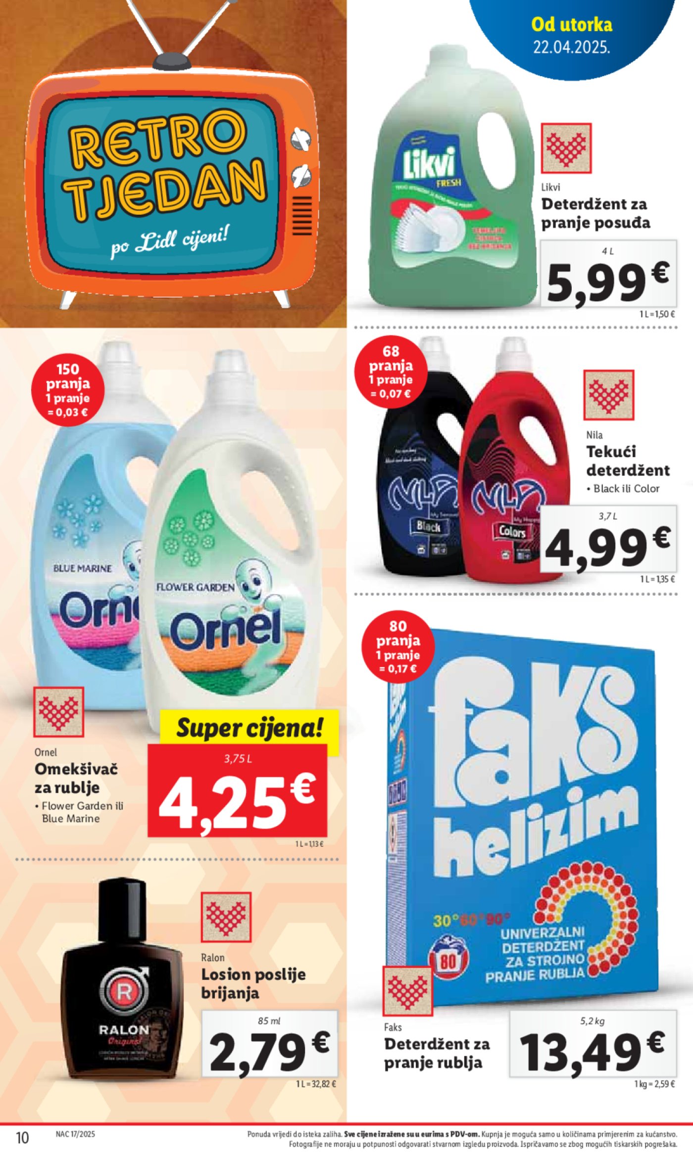 Lidl katalog Super ponuda od utorka 22.04. - 27.04.2025.