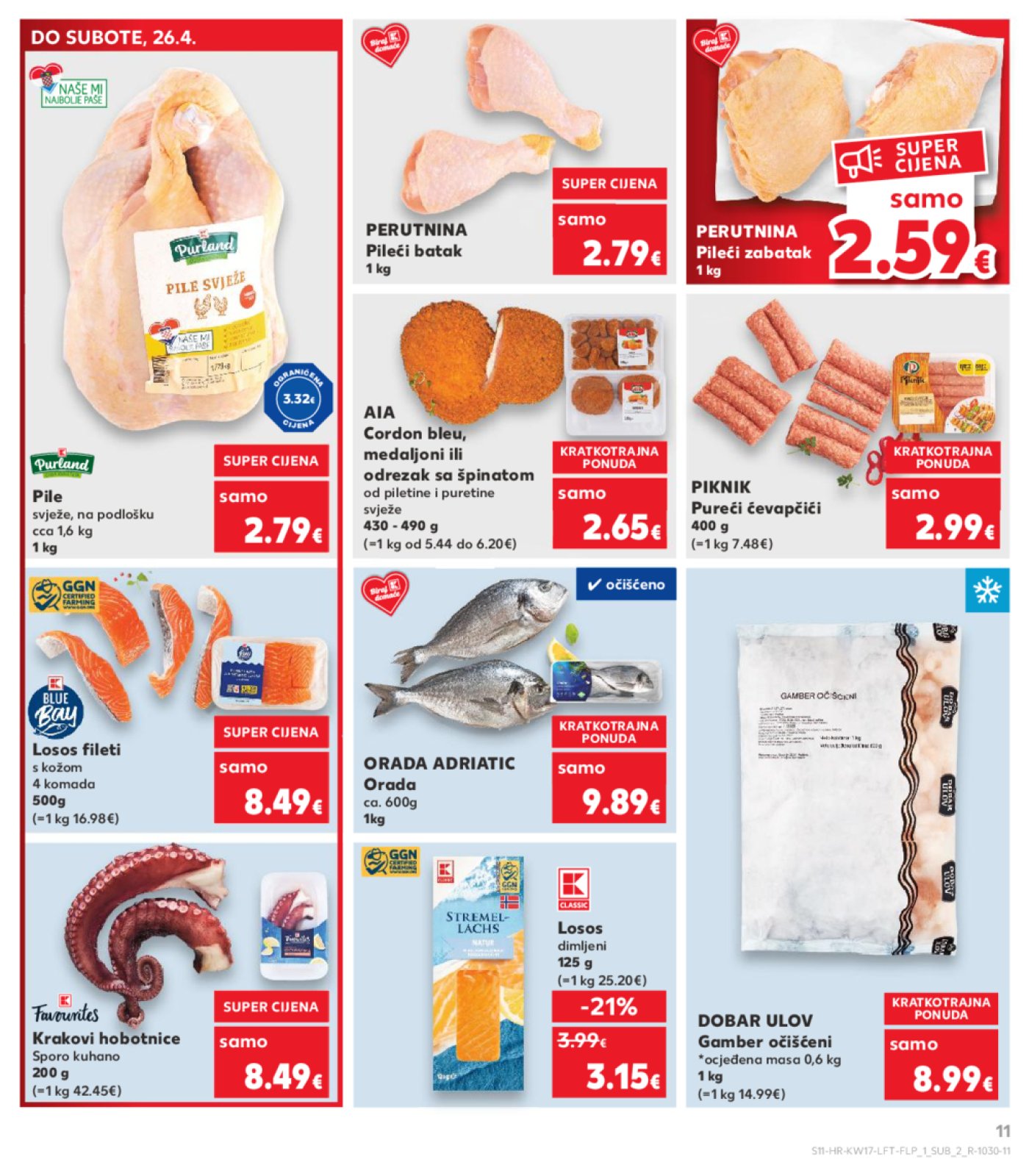 Kaufland katalog Akcija 23.04.-29.04.2025. Odabrane poslovnice