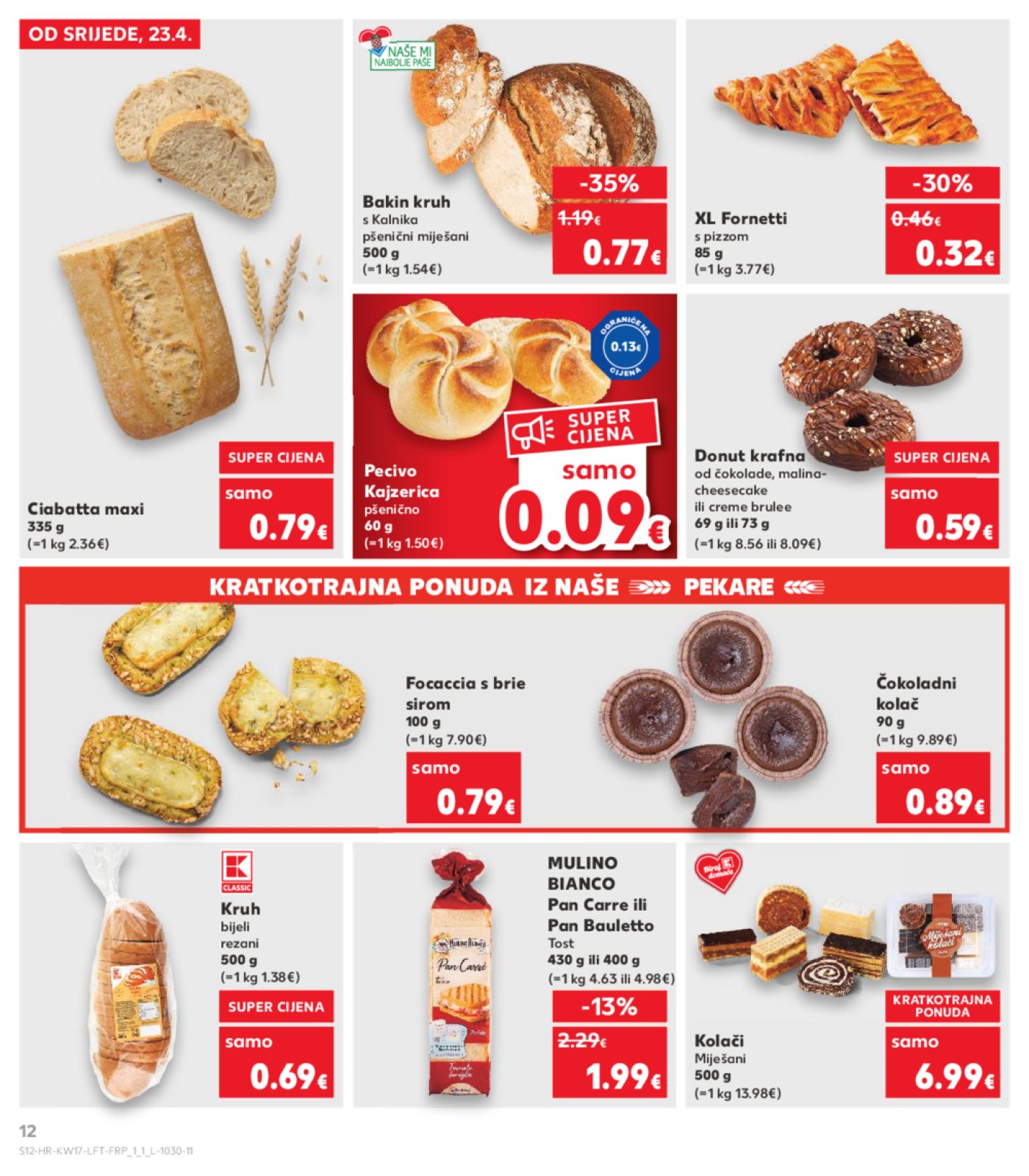 Kaufland katalog Akcija 23.04.-29.04.2025. Odabrane poslovnice