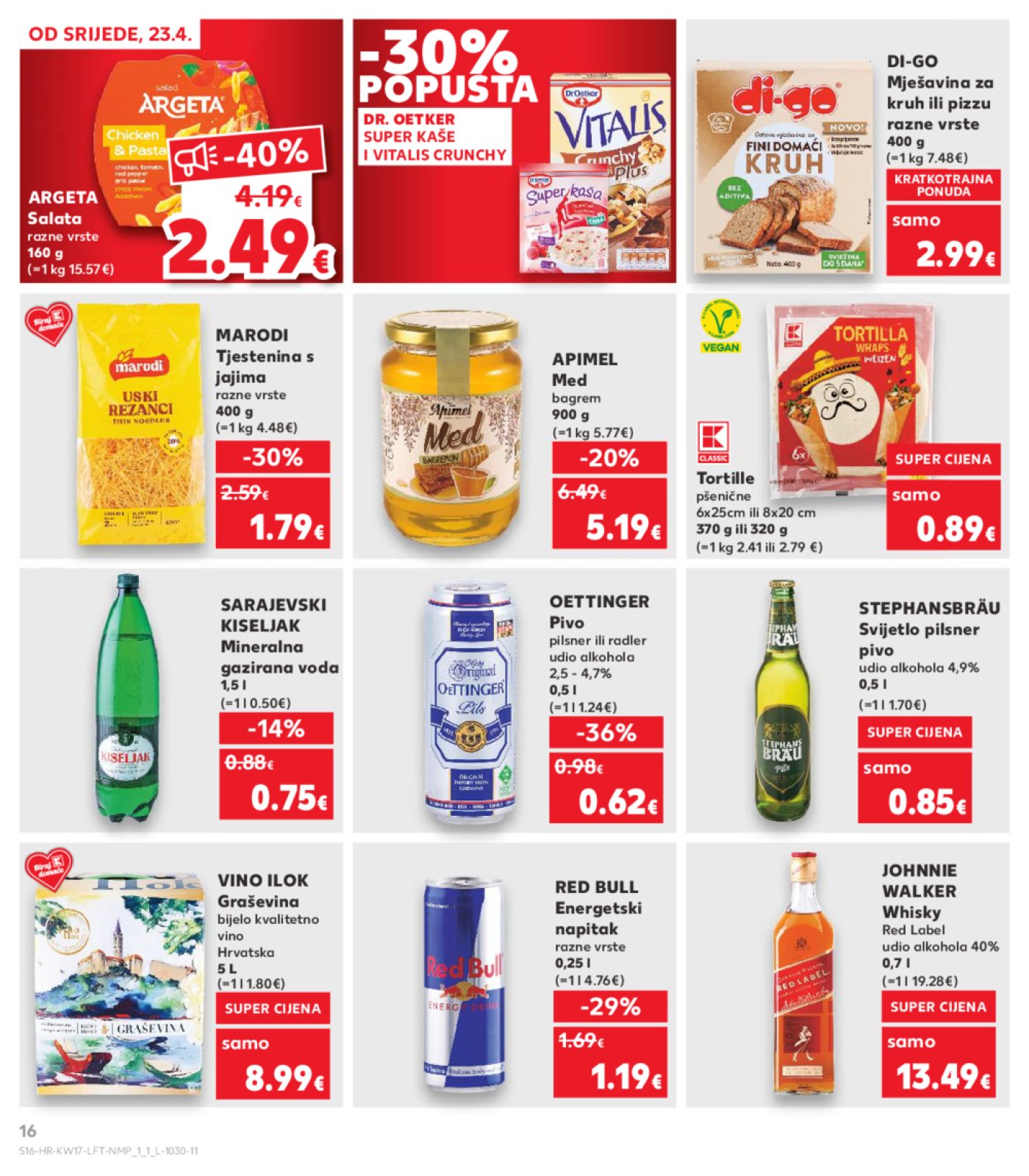 Kaufland katalog Akcija 23.04.-29.04.2025. Odabrane poslovnice