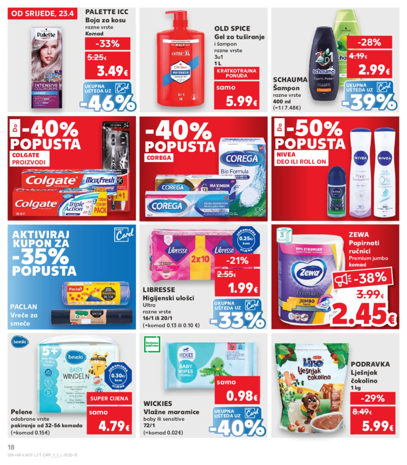 Kaufland katalog Akcija 23.04.-29.04.2025. Odabrane poslovnice