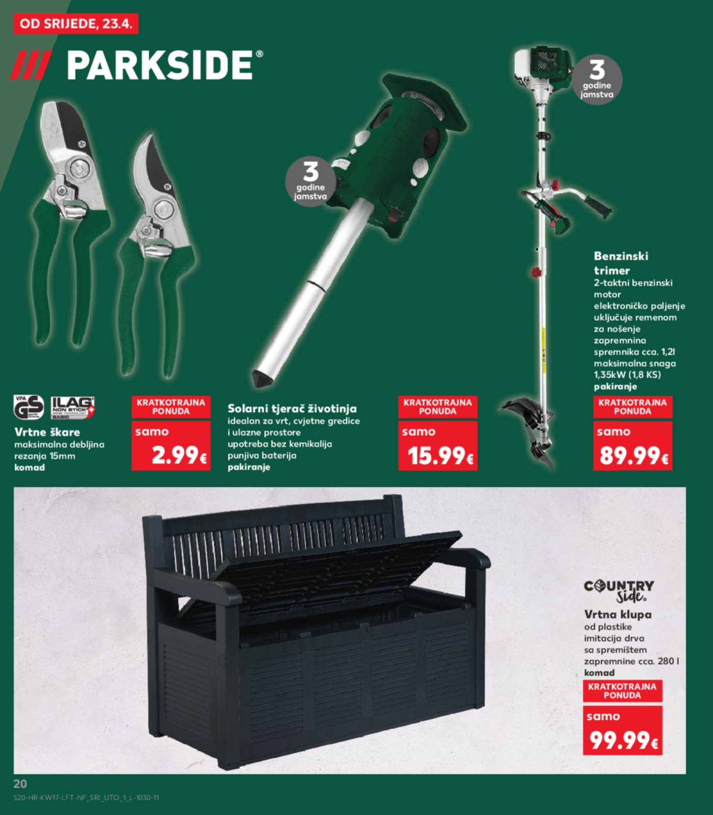 Kaufland katalog Akcija 23.04.-29.04.2025. Odabrane poslovnice