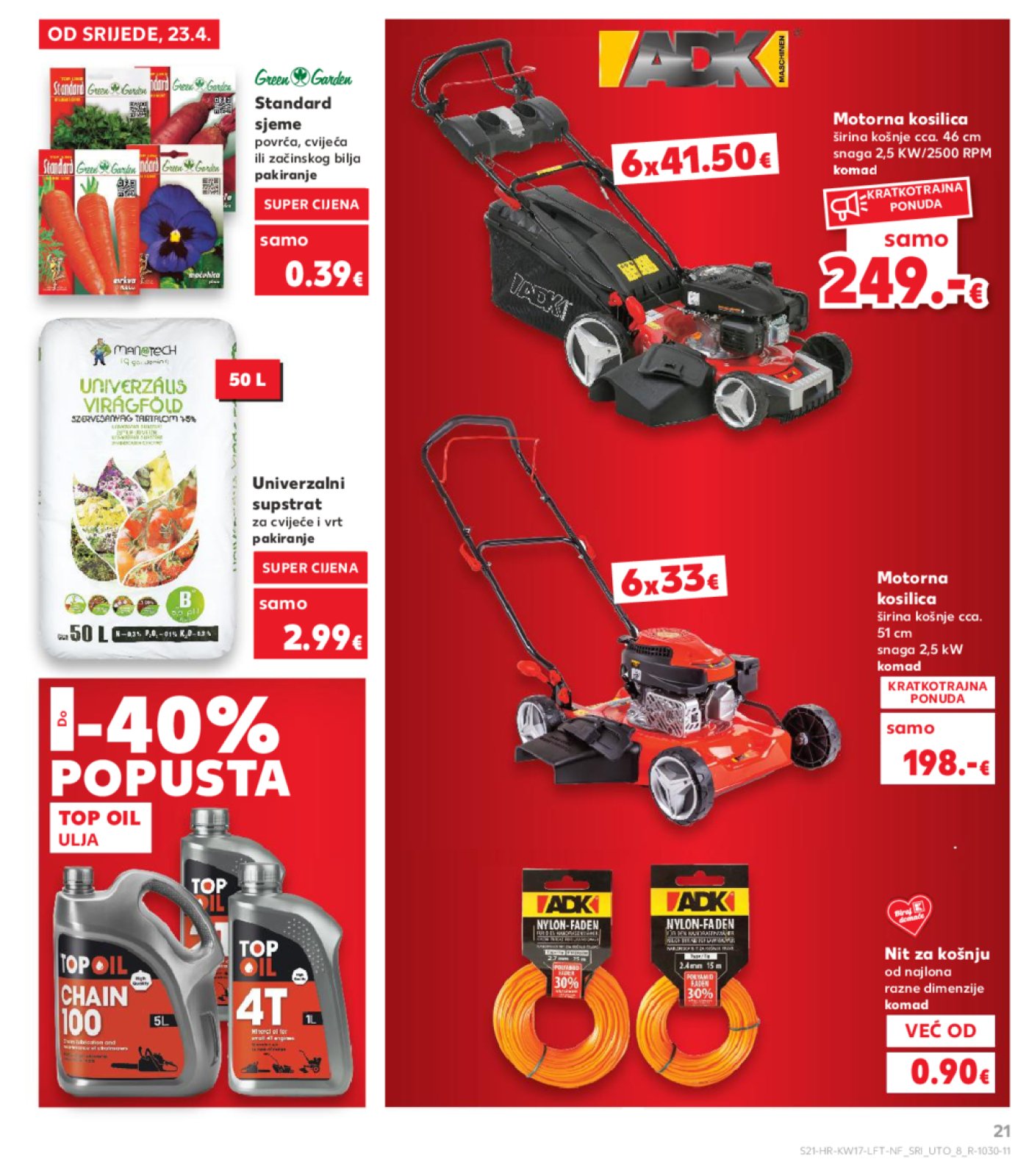 Kaufland katalog Akcija 23.04.-29.04.2025. Odabrane poslovnice