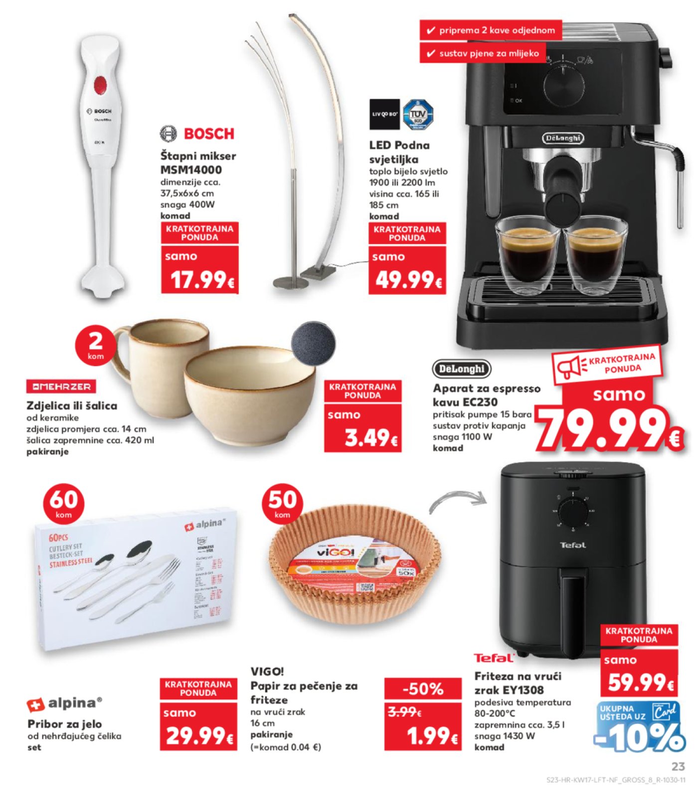 Kaufland katalog Akcija 23.04.-29.04.2025. Odabrane poslovnice