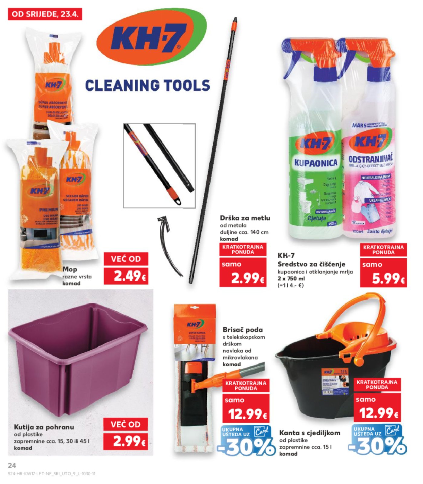 Kaufland katalog Akcija 23.04.-29.04.2025. Odabrane poslovnice