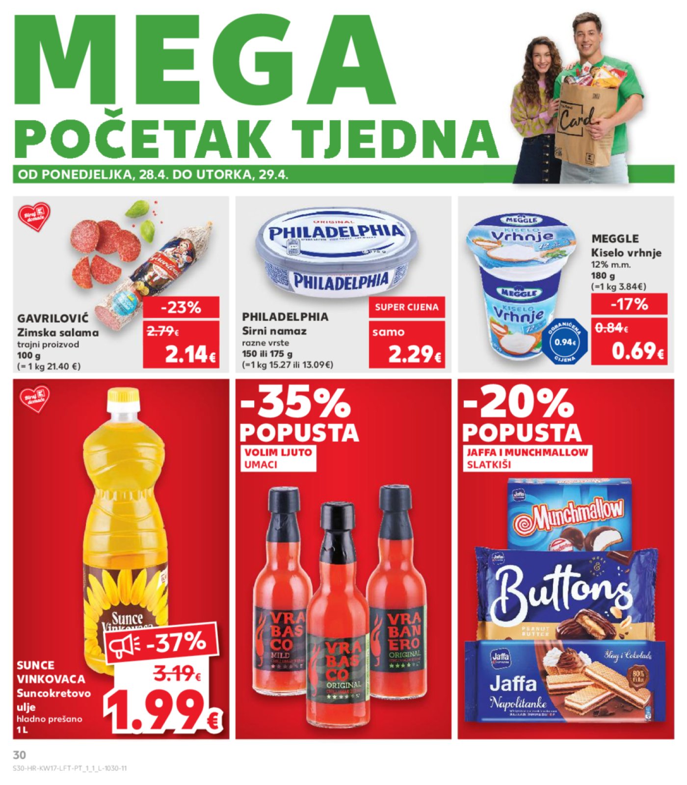 Kaufland katalog Akcija 23.04.-29.04.2025. Odabrane poslovnice
