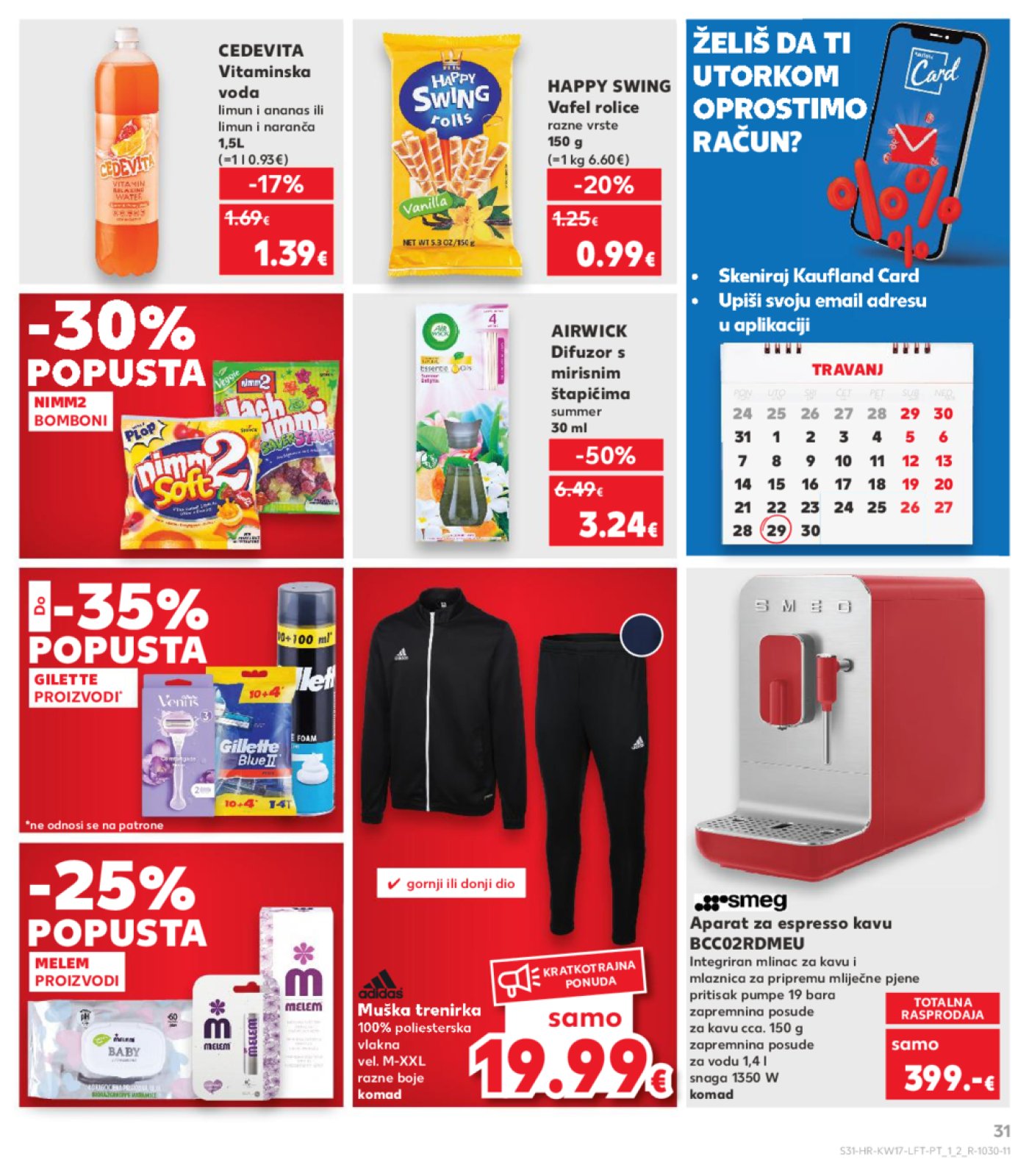 Kaufland katalog Akcija 23.04.-29.04.2025. Odabrane poslovnice