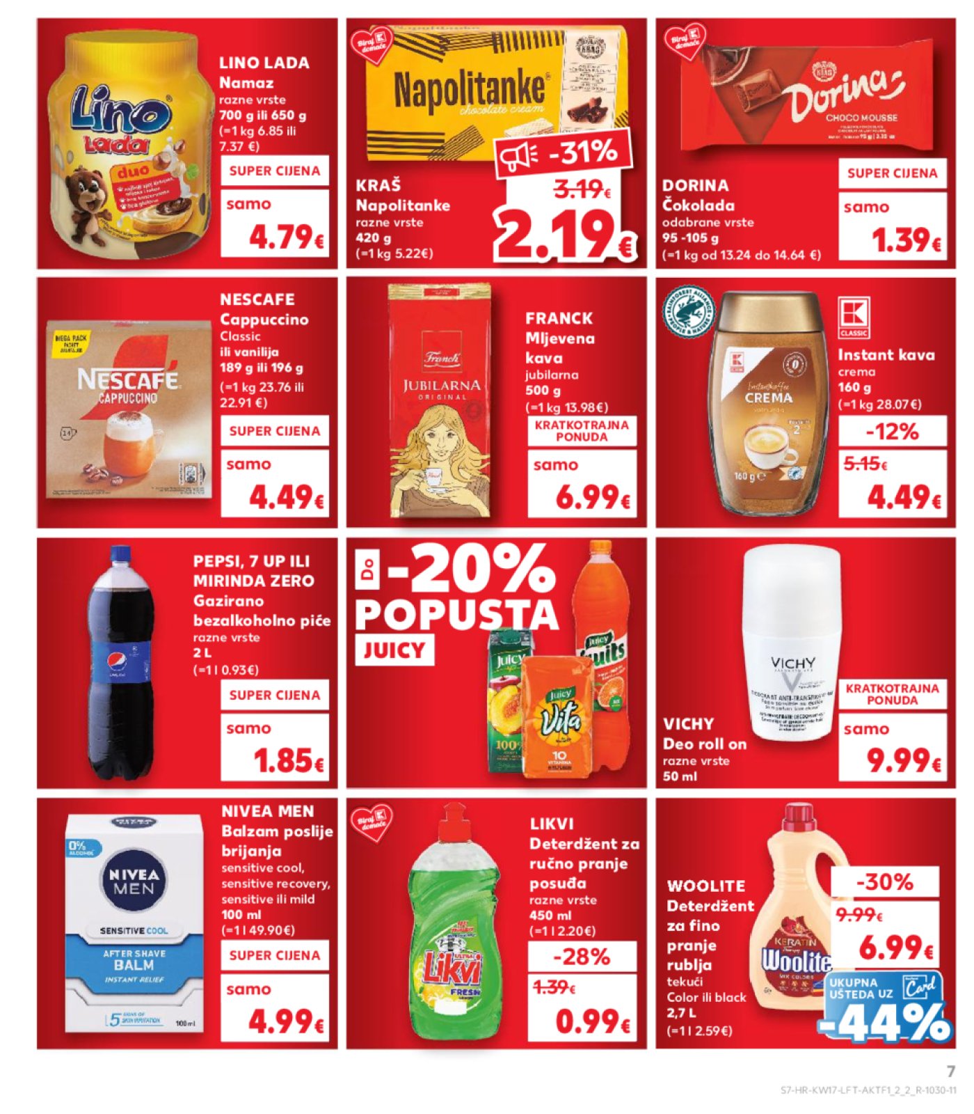 Kaufland katalog Akcija 23.04.-29.04.2025. Odabrane poslovnice