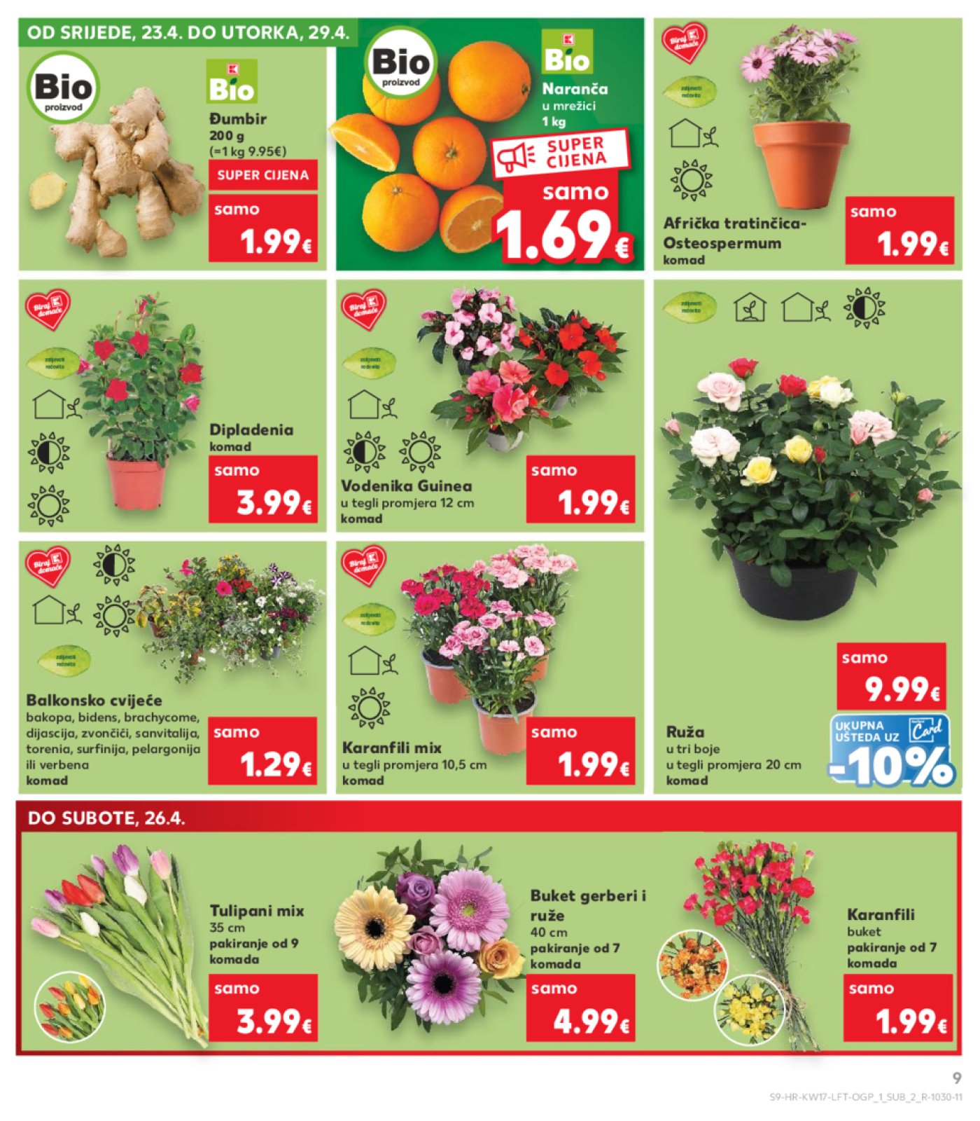 Kaufland katalog Akcija 23.04.-29.04.2025. Odabrane poslovnice