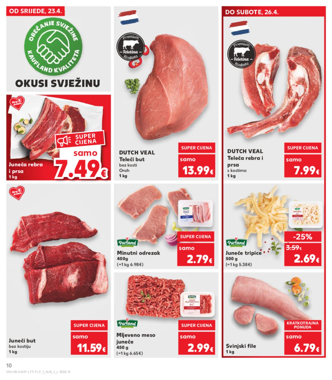 Kaufland katalog Akcija 23.04.-29.04.2025. Odabrane poslovnice