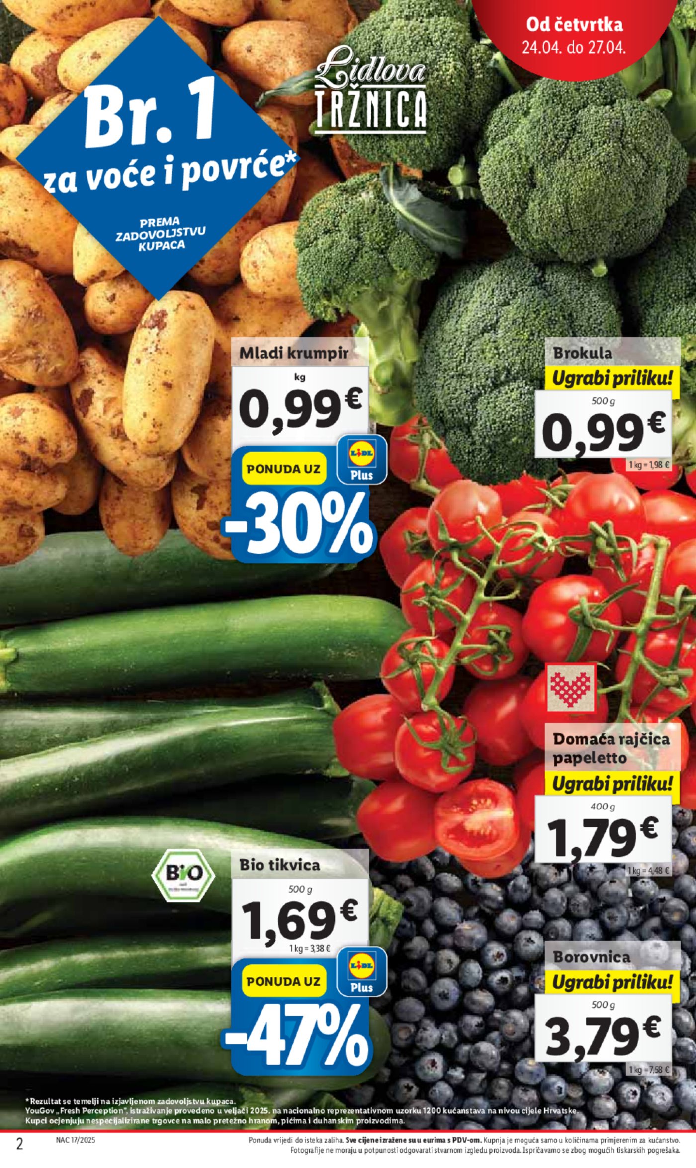 Lidl katalog ponuda od četvrtka 24.04.-27.04.2025.