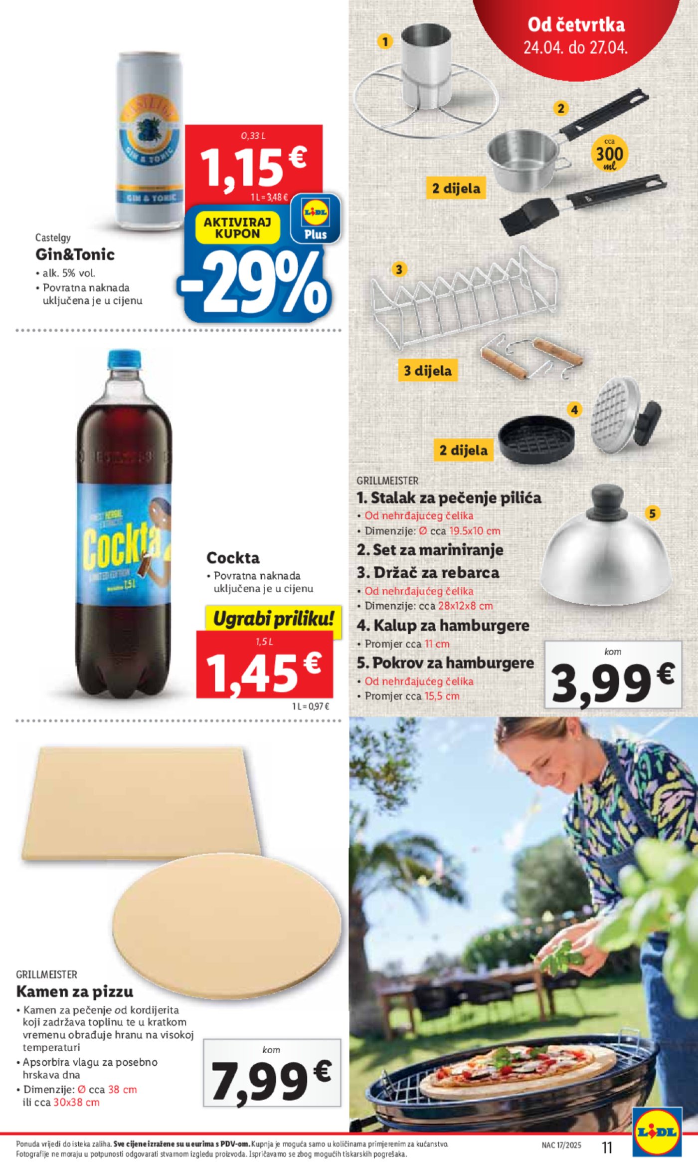 Lidl katalog ponuda od četvrtka 24.04.-27.04.2025.