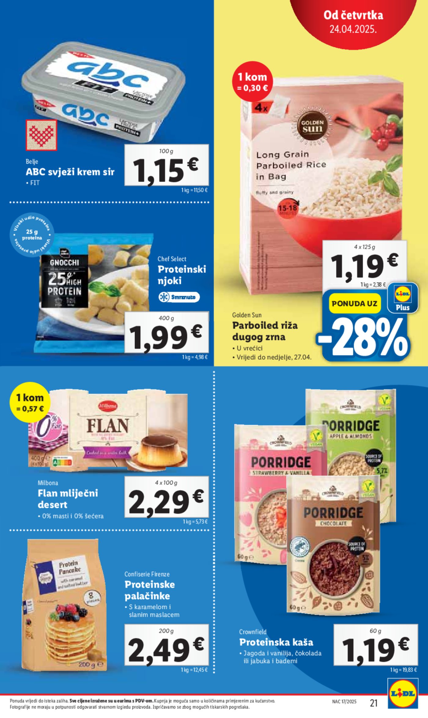 Lidl katalog ponuda od četvrtka 24.04.-27.04.2025.