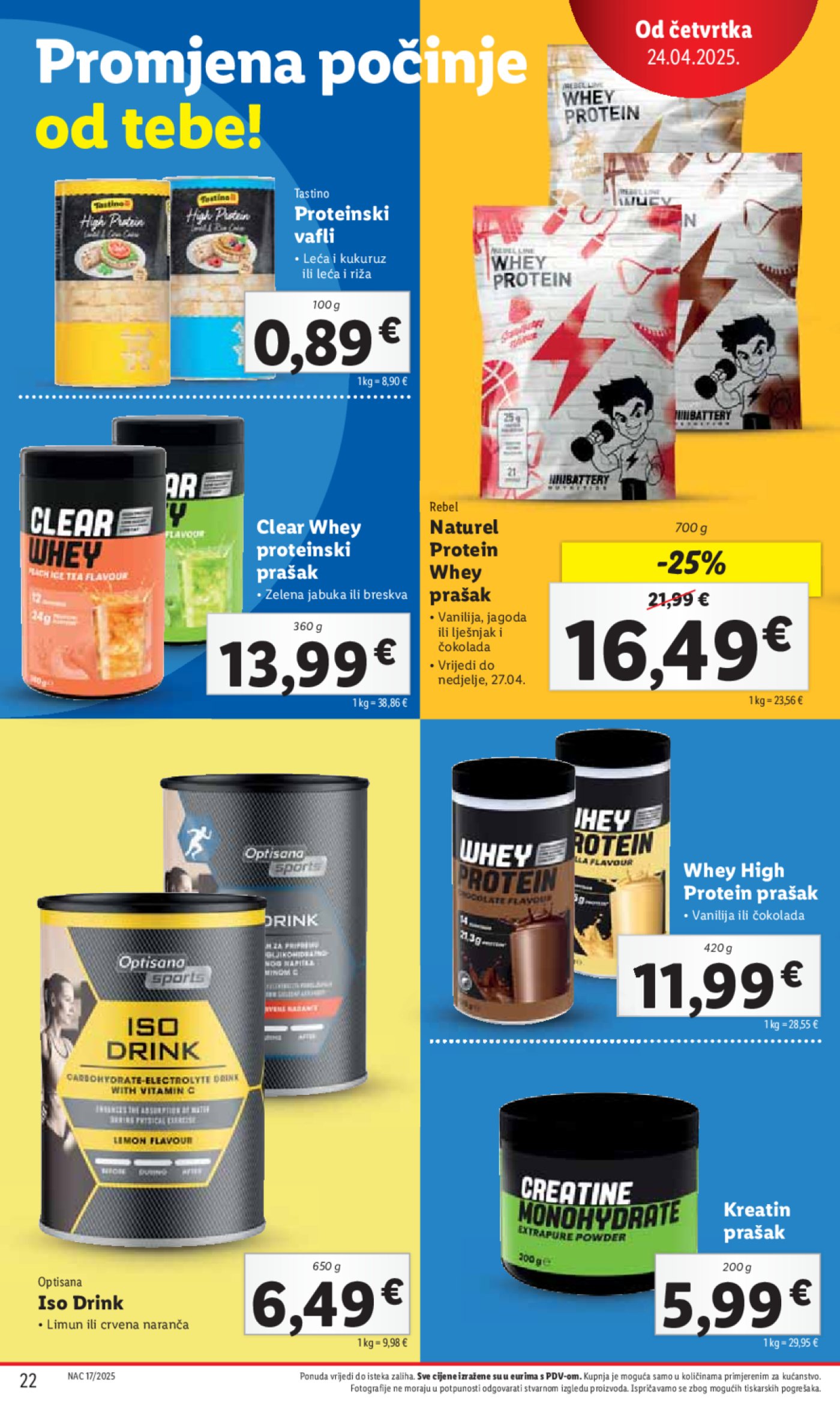 Lidl katalog ponuda od četvrtka 24.04.-27.04.2025.