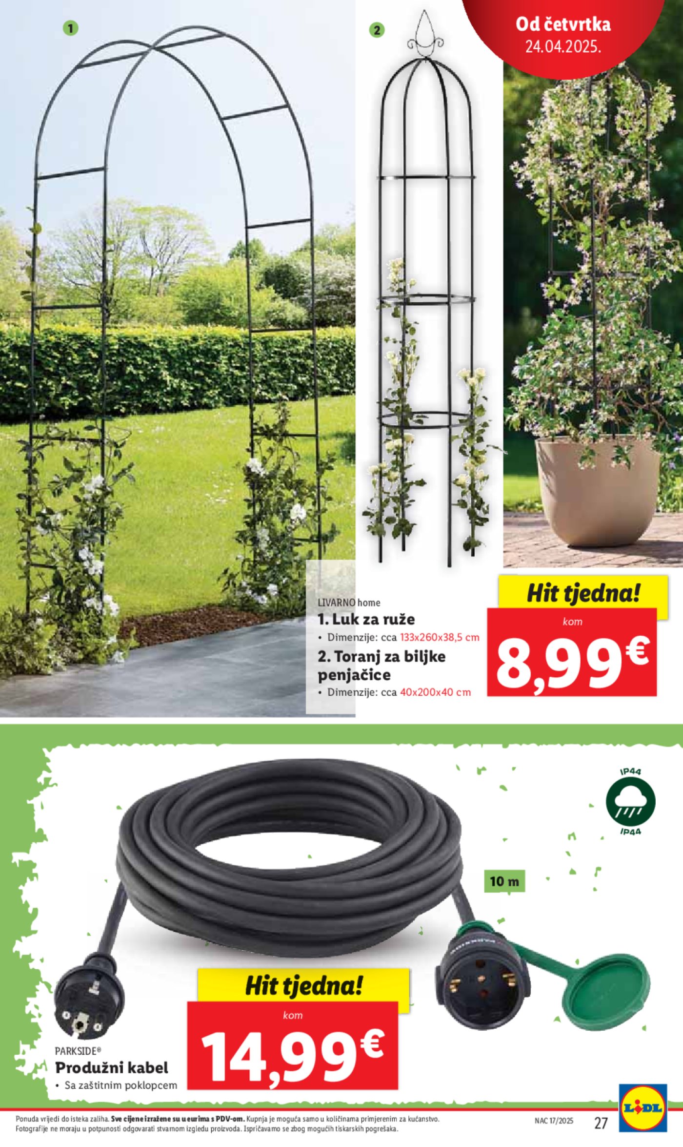 Lidl katalog ponuda od četvrtka 24.04.-27.04.2025.