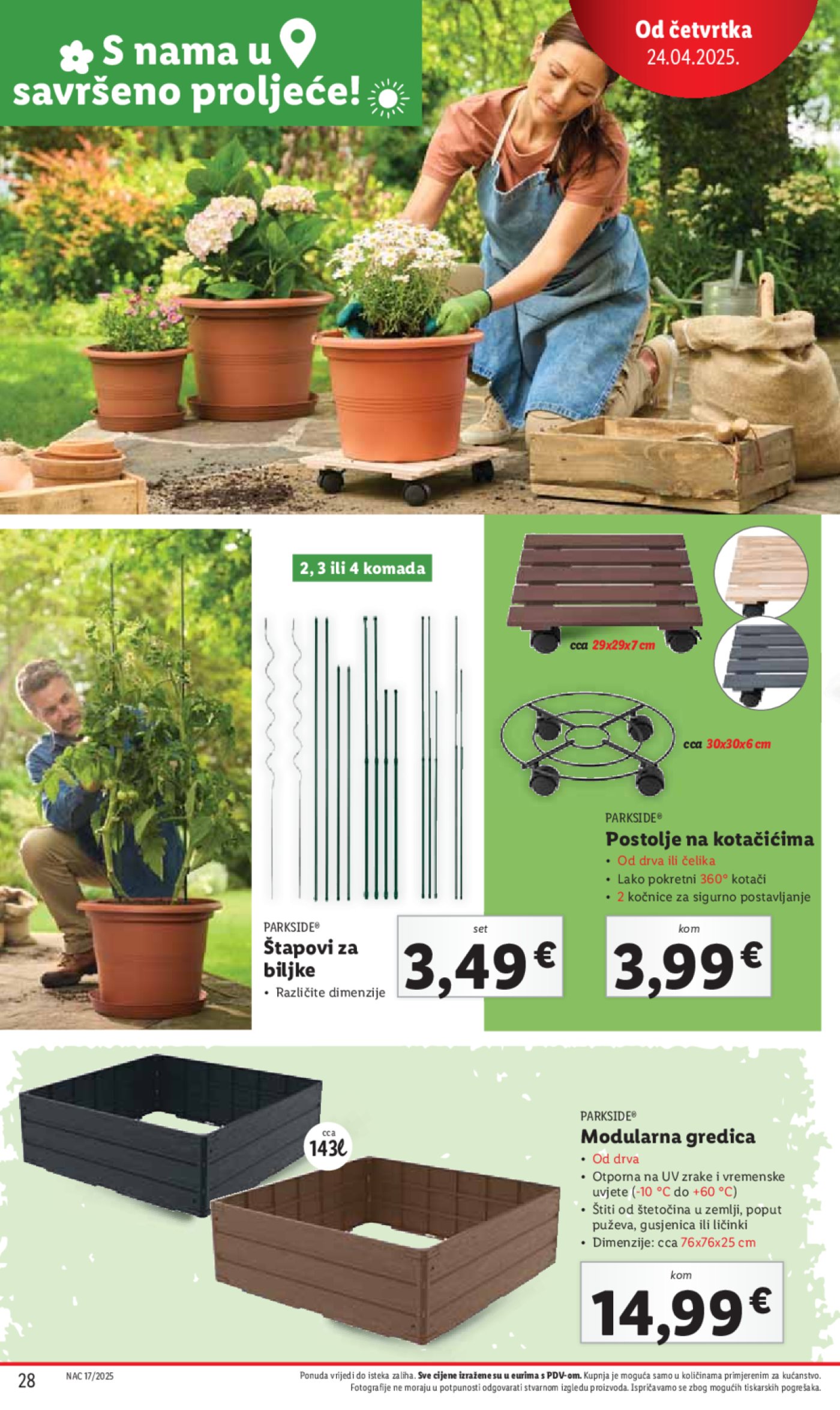 Lidl katalog ponuda od četvrtka 24.04.-27.04.2025.