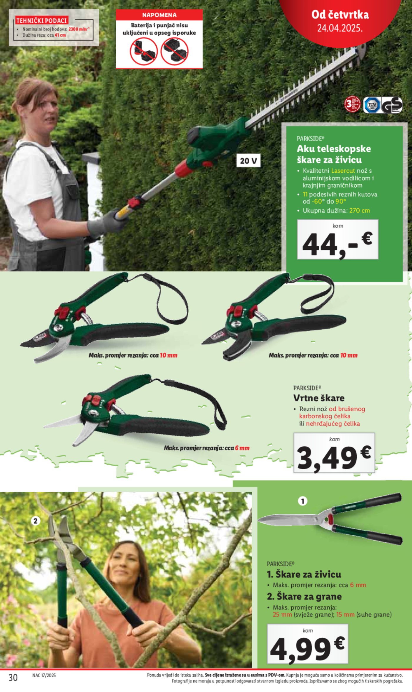 Lidl katalog ponuda od četvrtka 24.04.-27.04.2025.