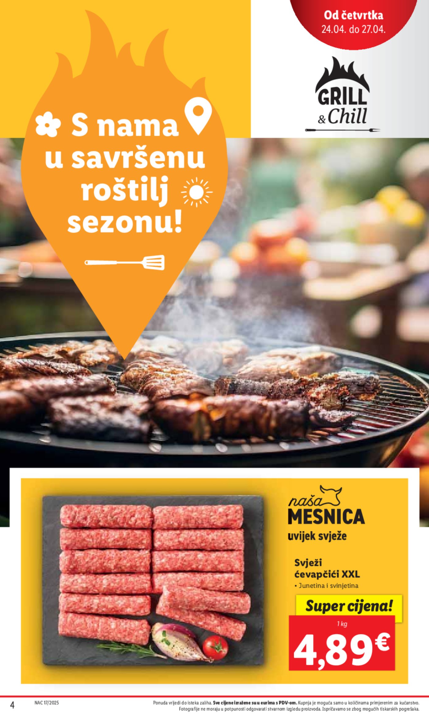 Lidl katalog ponuda od četvrtka 24.04.-27.04.2025.
