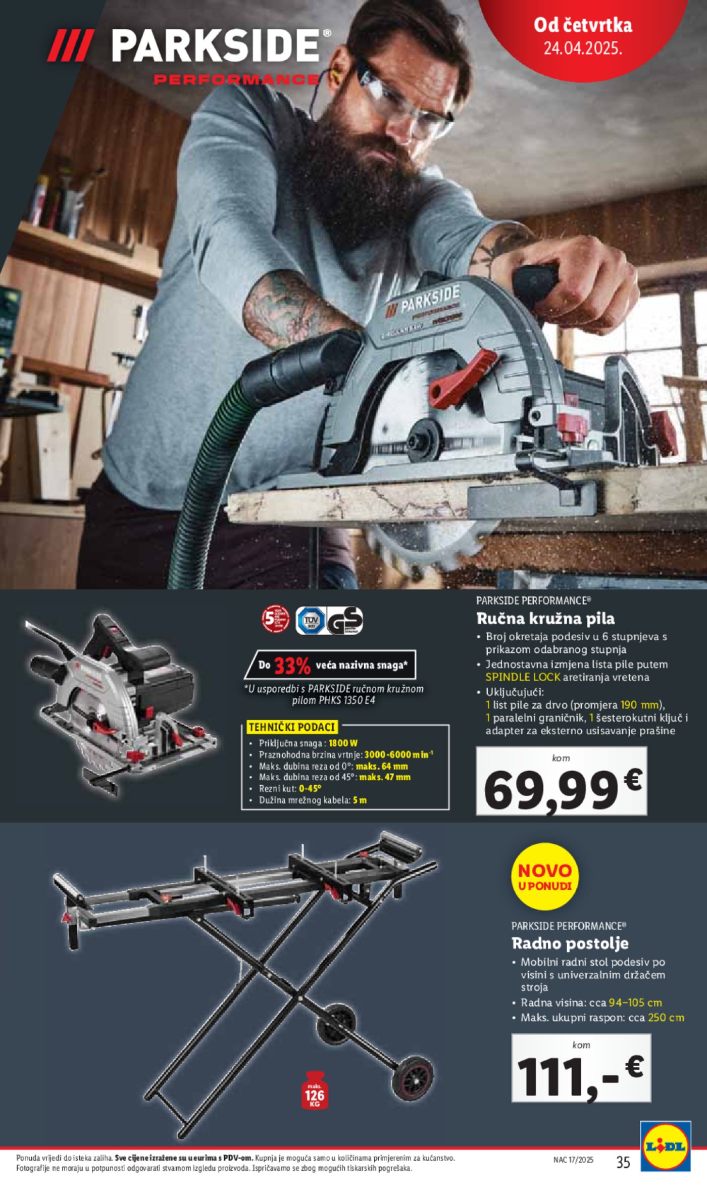 Lidl katalog ponuda od četvrtka 24.04.-27.04.2025.