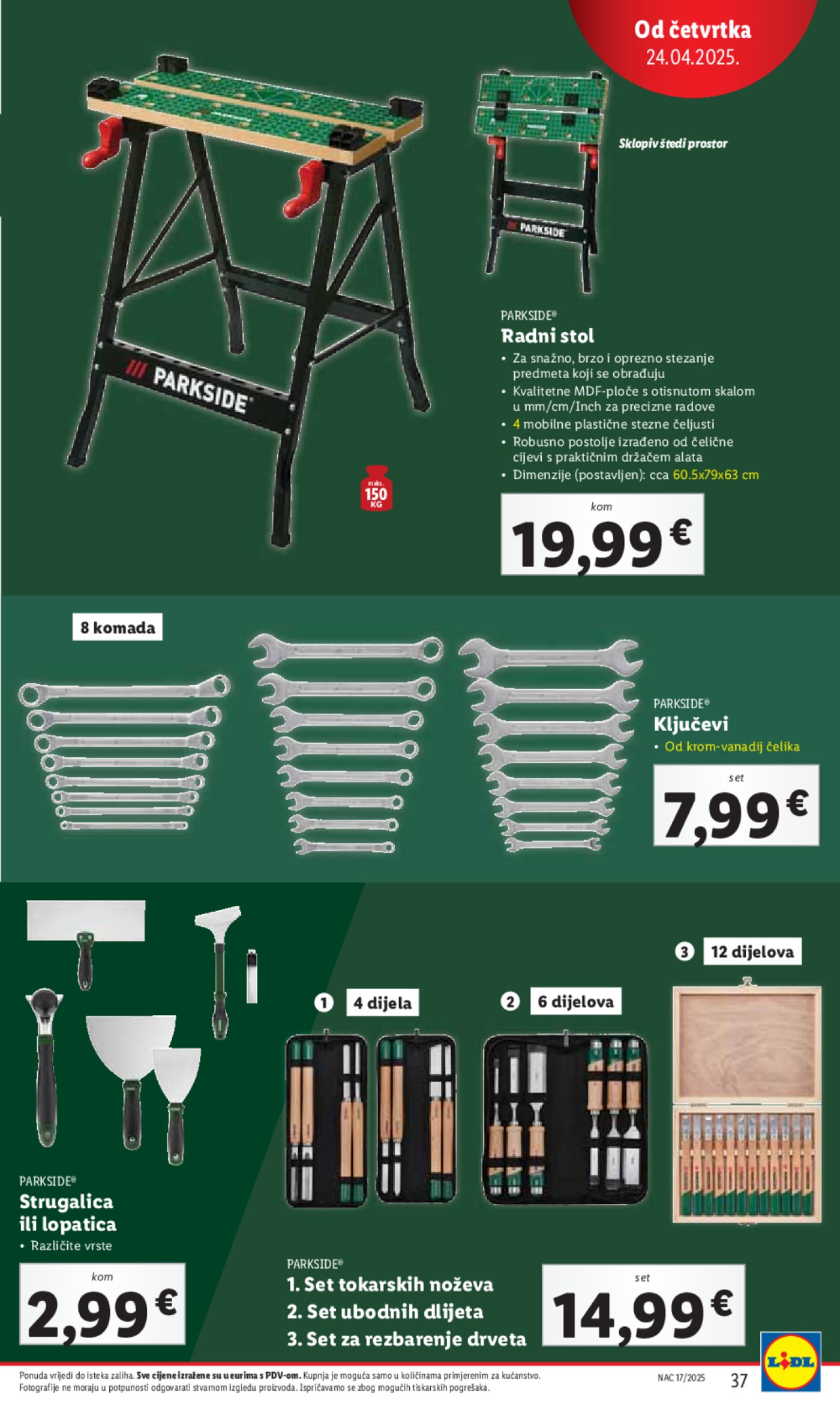 Lidl katalog ponuda od četvrtka 24.04.-27.04.2025.