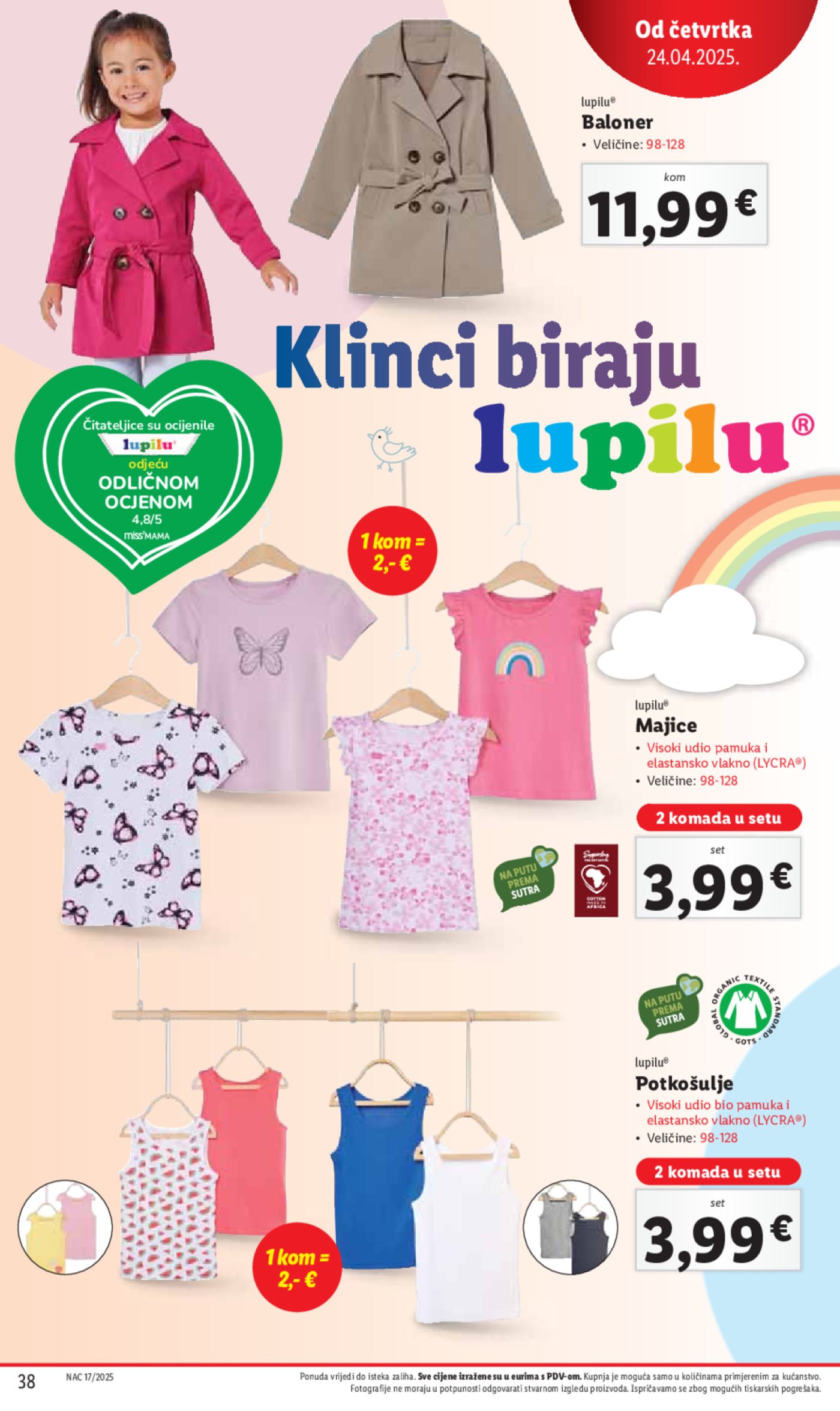 Lidl katalog ponuda od četvrtka 24.04.-27.04.2025.