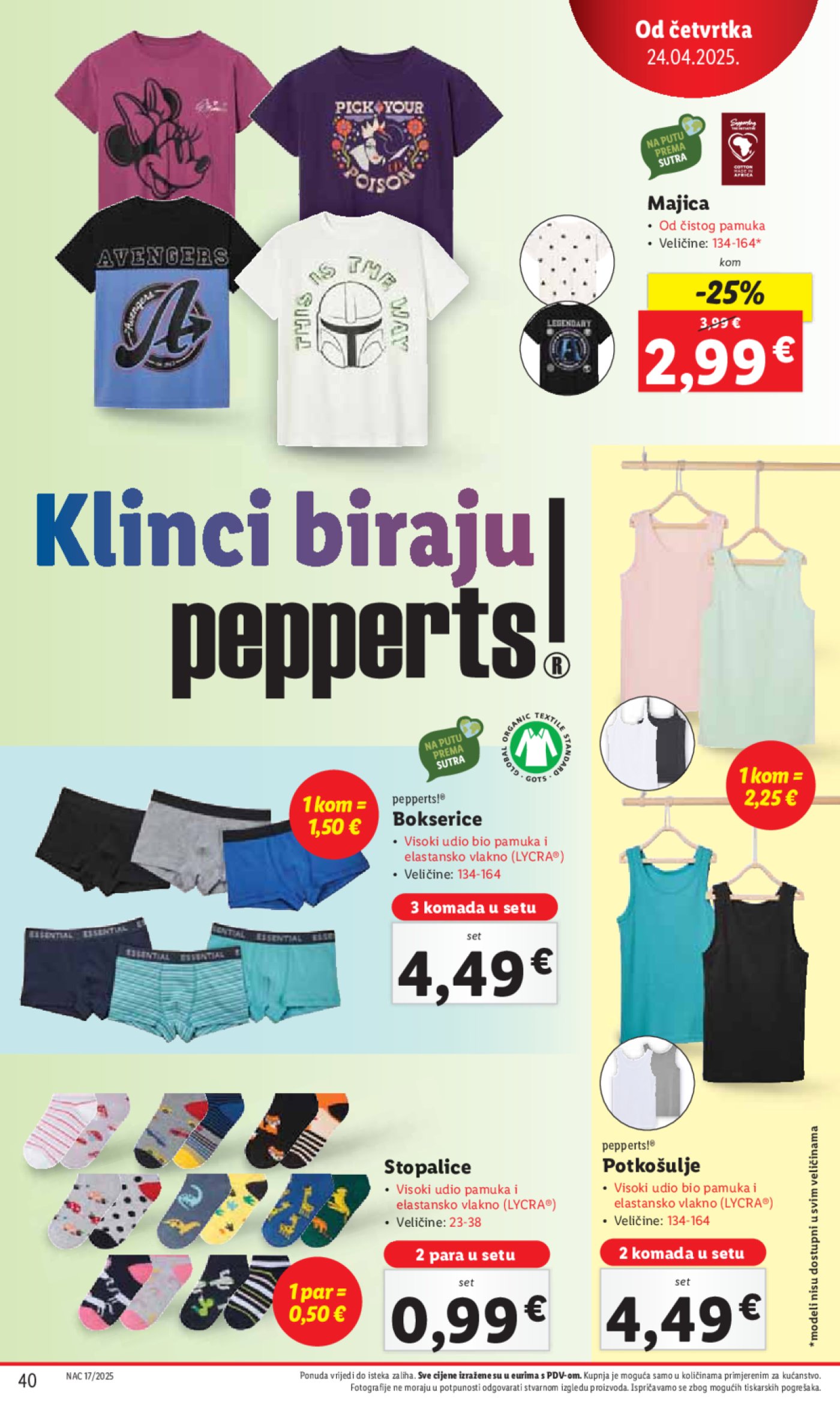 Lidl katalog ponuda od četvrtka 24.04.-27.04.2025.