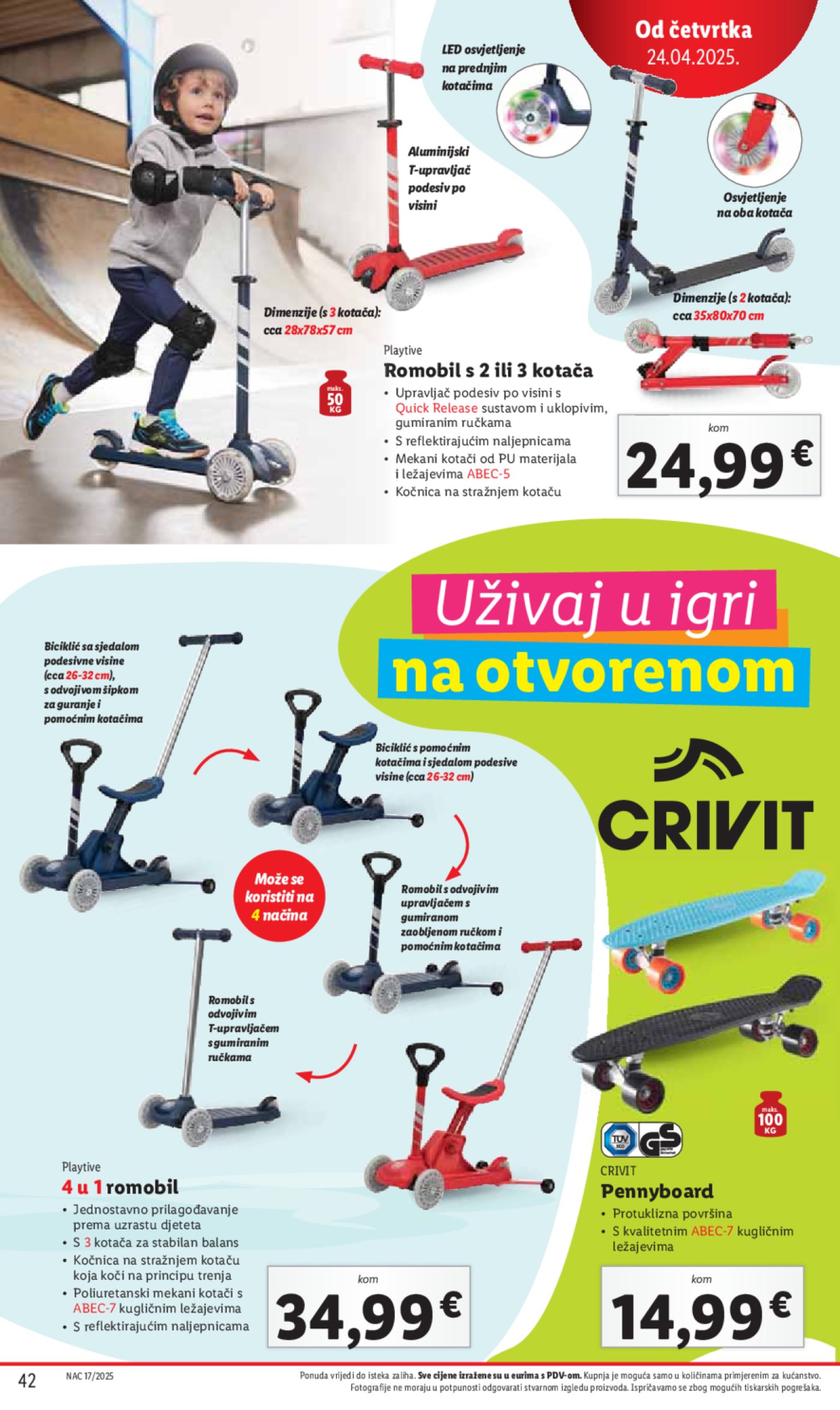 Lidl katalog ponuda od četvrtka 24.04.-27.04.2025.