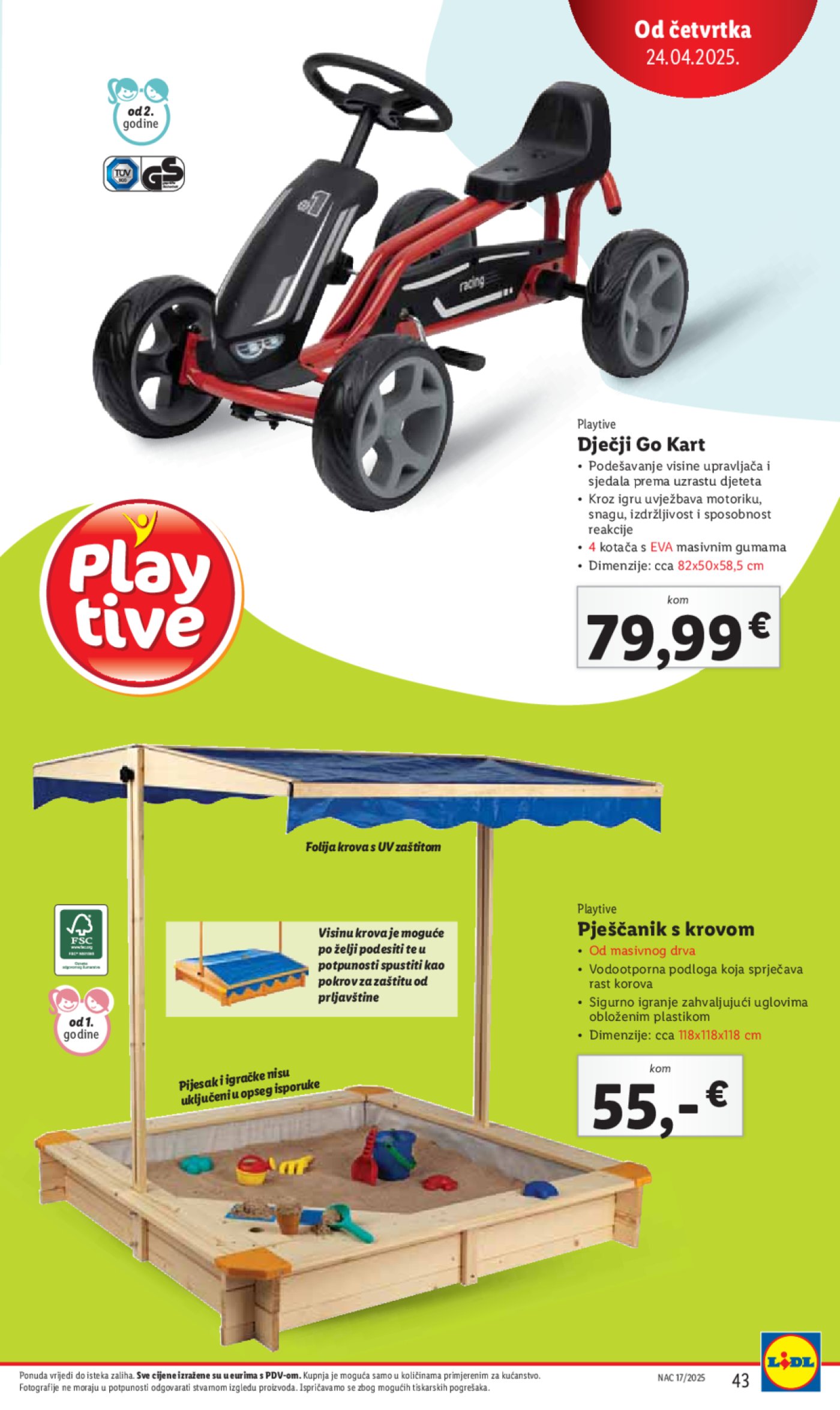 Lidl katalog ponuda od četvrtka 24.04.-27.04.2025.