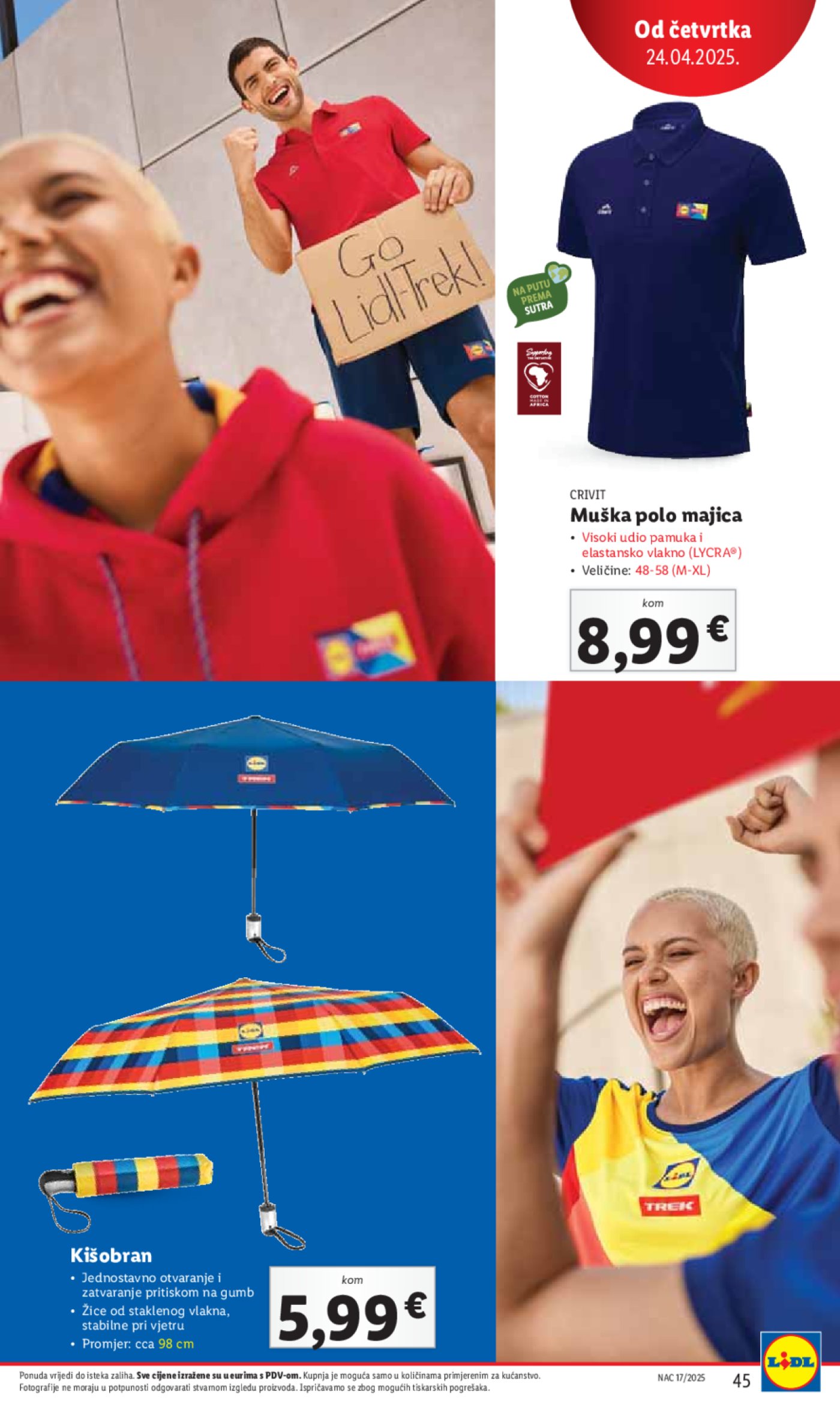 Lidl katalog ponuda od četvrtka 24.04.-27.04.2025.