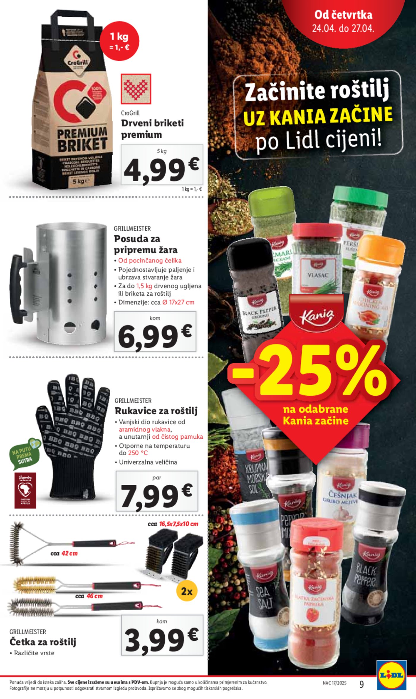 Lidl katalog ponuda od četvrtka 24.04.-27.04.2025.