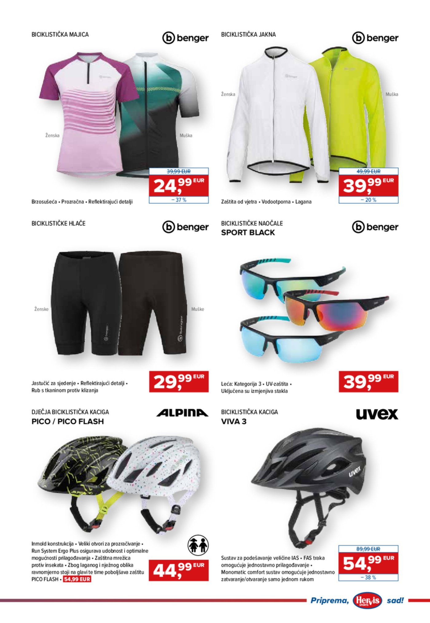 Hervis katalog Zajedno u prirodu 07.05.-13.05.2025. 