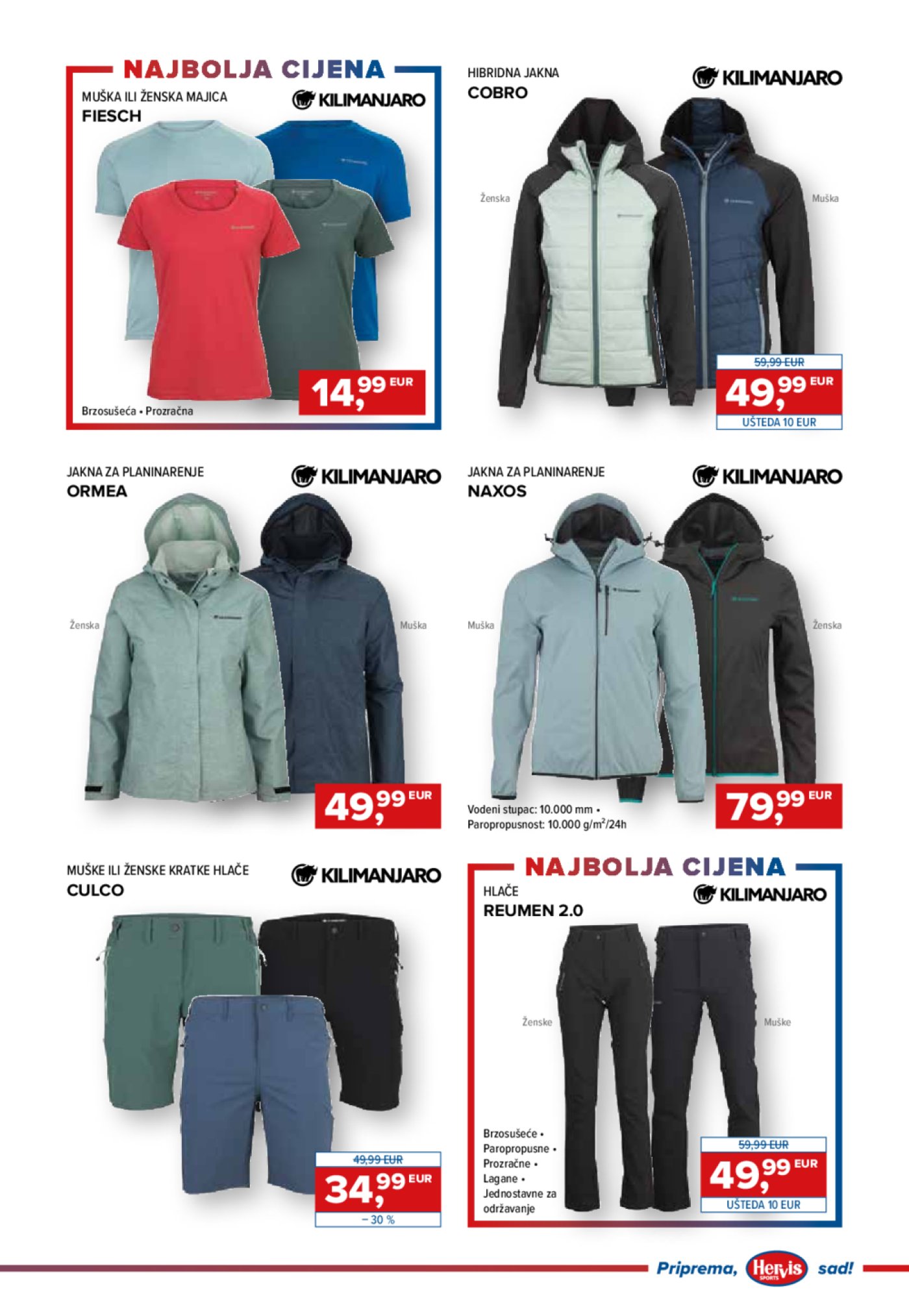 Hervis katalog Zajedno u prirodu 07.05.-13.05.2025. 