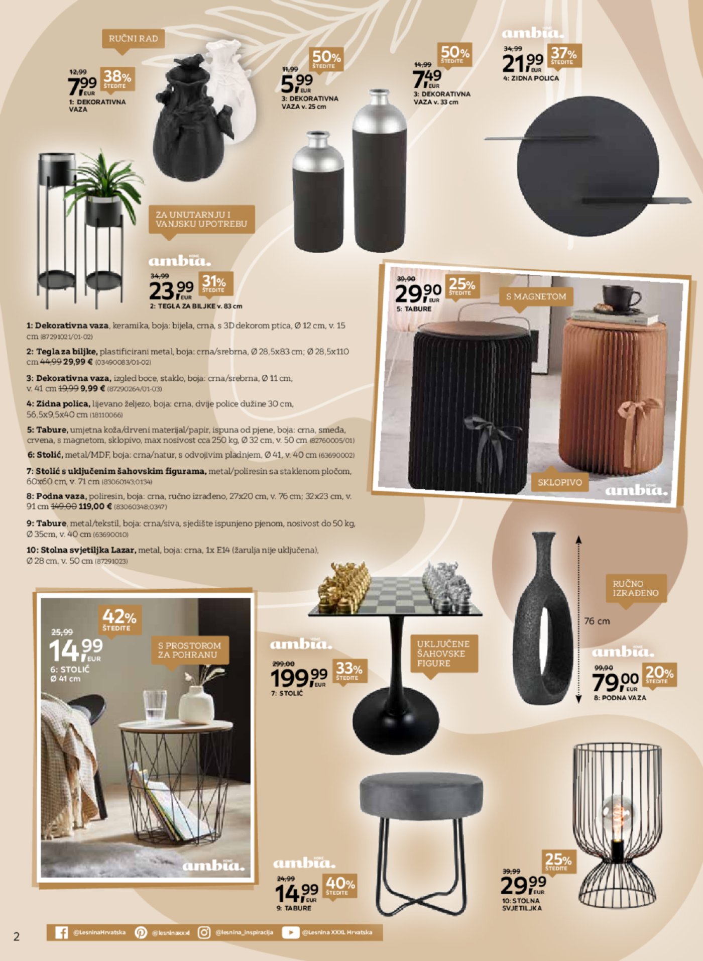 Lesnina Detalji čine dom katalog akcija 02.05.-31.05.2025.