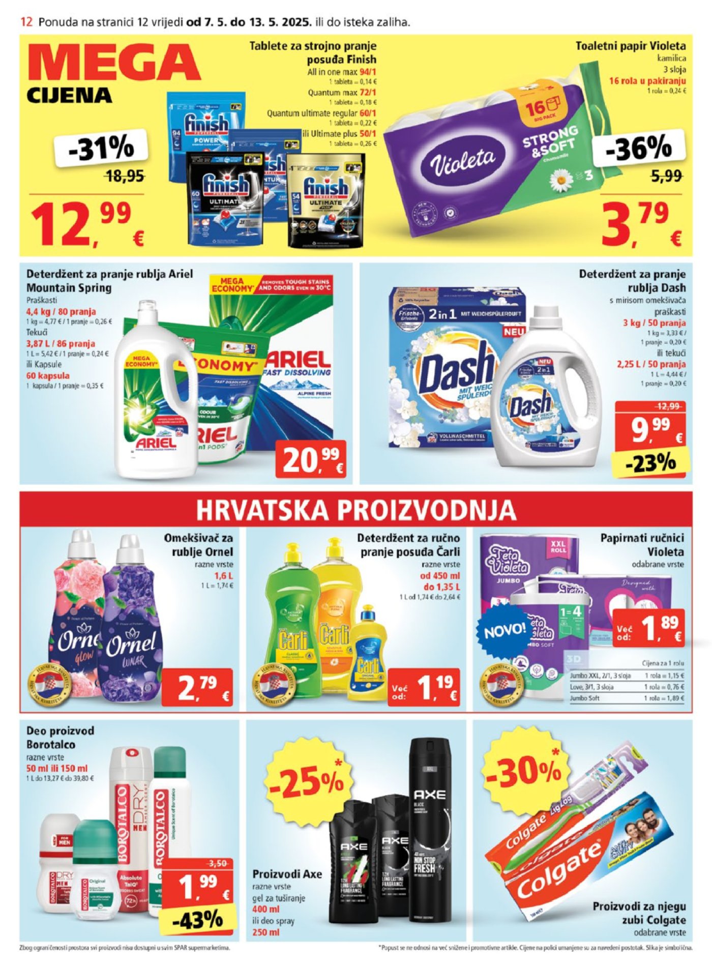 SPAR katalog Akcija 07.05.-13.05.2025.