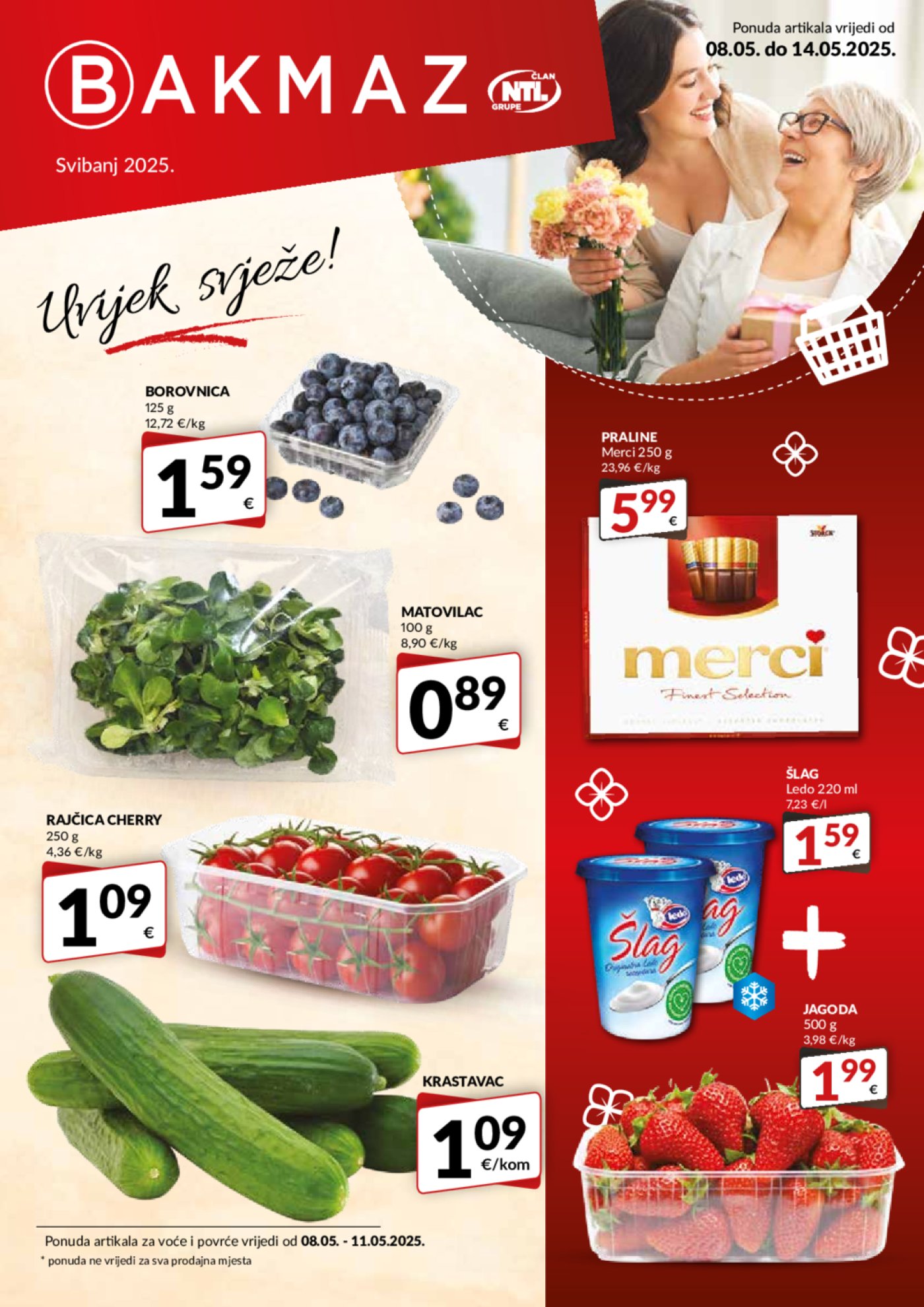 Bakmaz katalog Akcija 08.05.-14.05.2025.