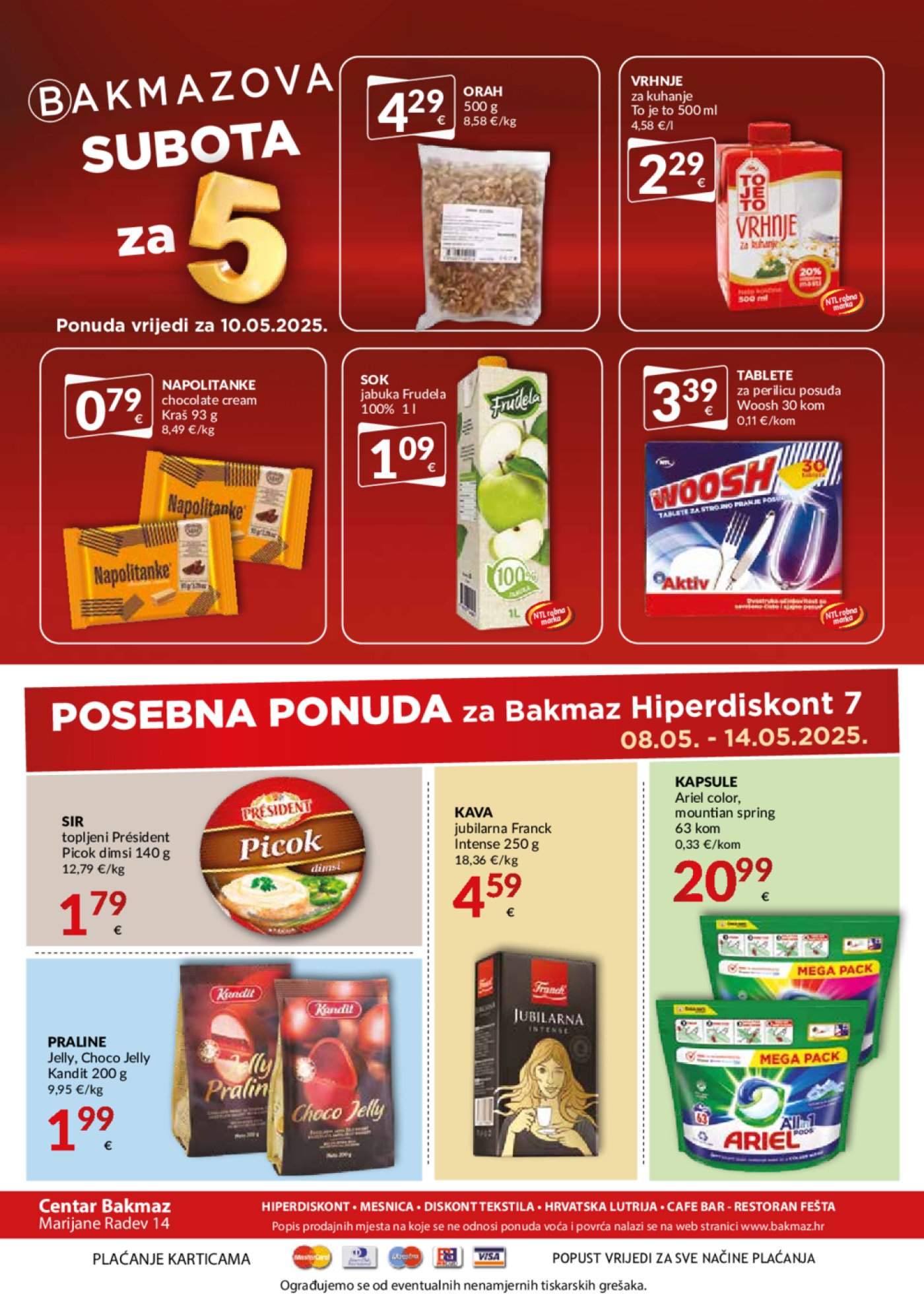 Bakmaz katalog Akcija 08.05.-14.05.2025.