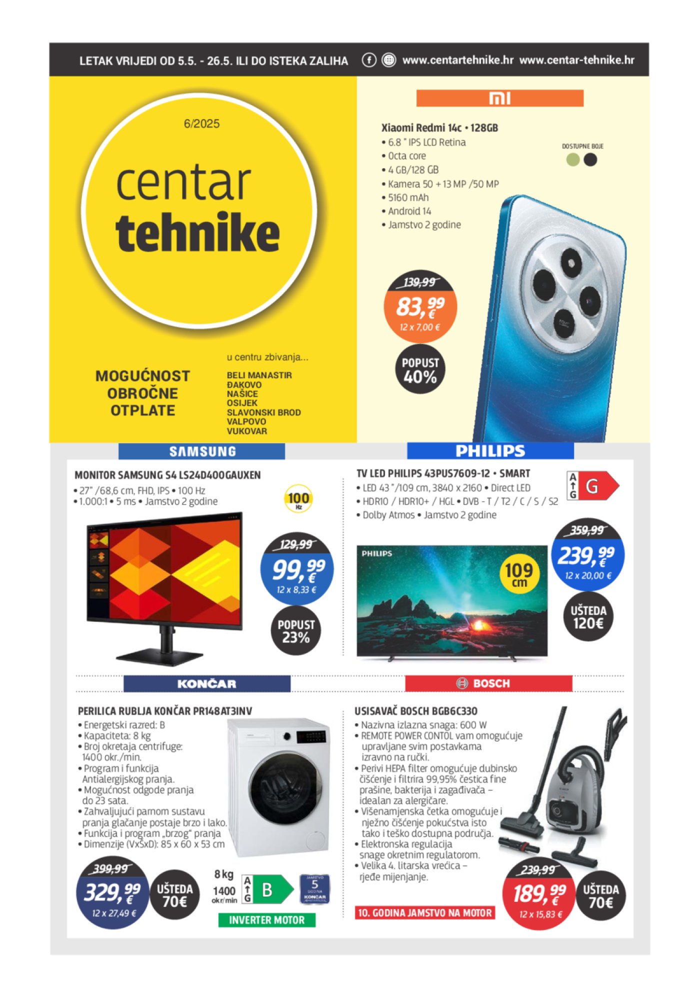 Centar tehnike katalog Akcija 05.05.-26.05.2025.