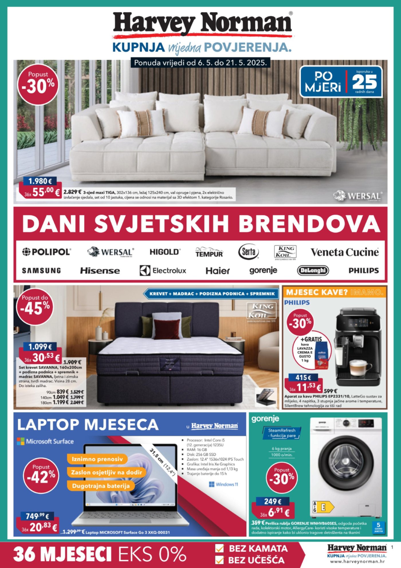 Harvey Norman katalog Akcija 06.05.-21.05.2025.