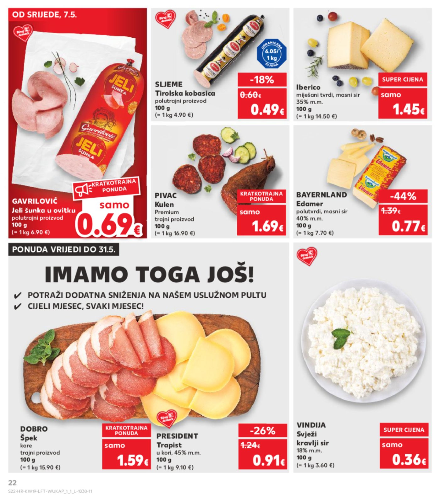Kaufland katalog Akcija 07.05.-13.05.2025. Odabrane poslovnice