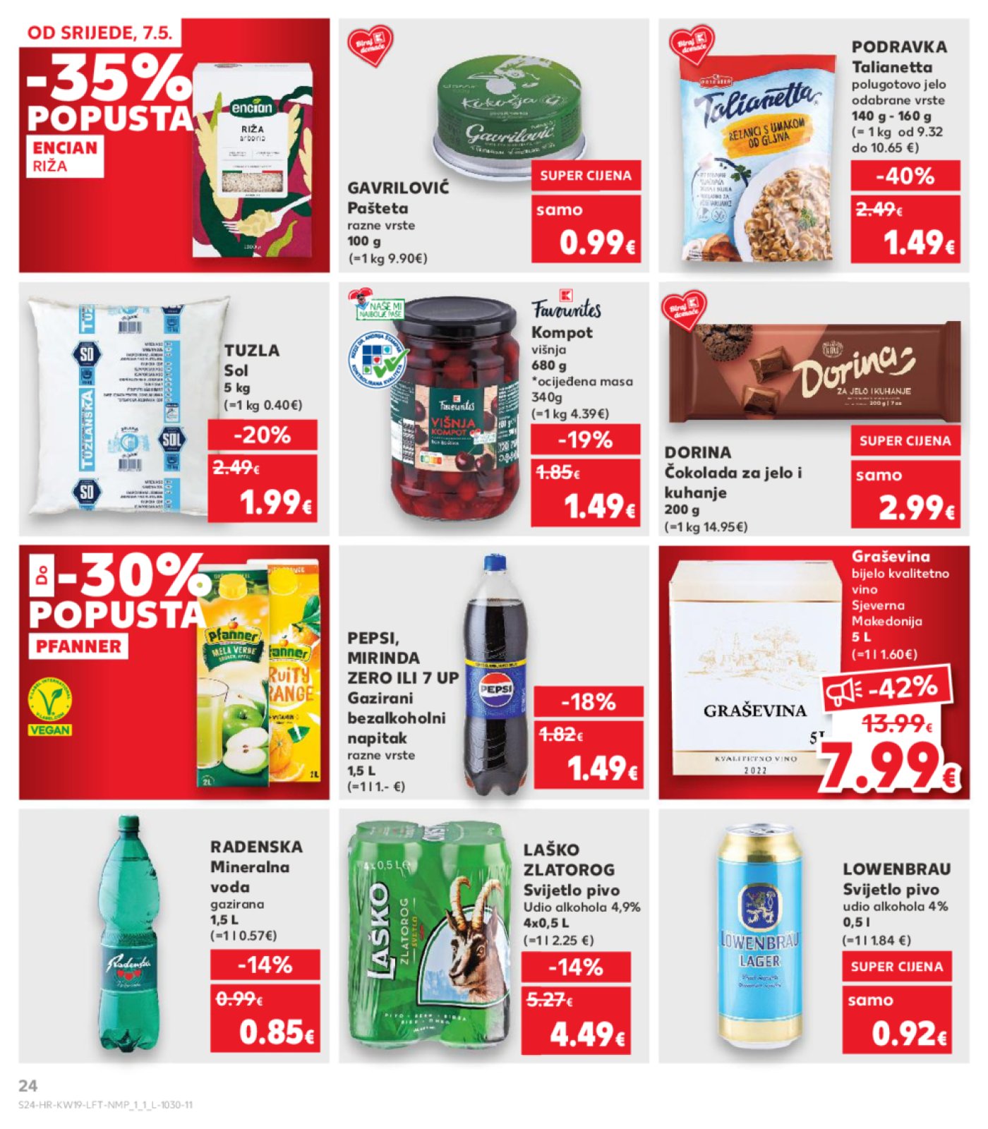 Kaufland katalog Akcija 07.05.-13.05.2025. Odabrane poslovnice