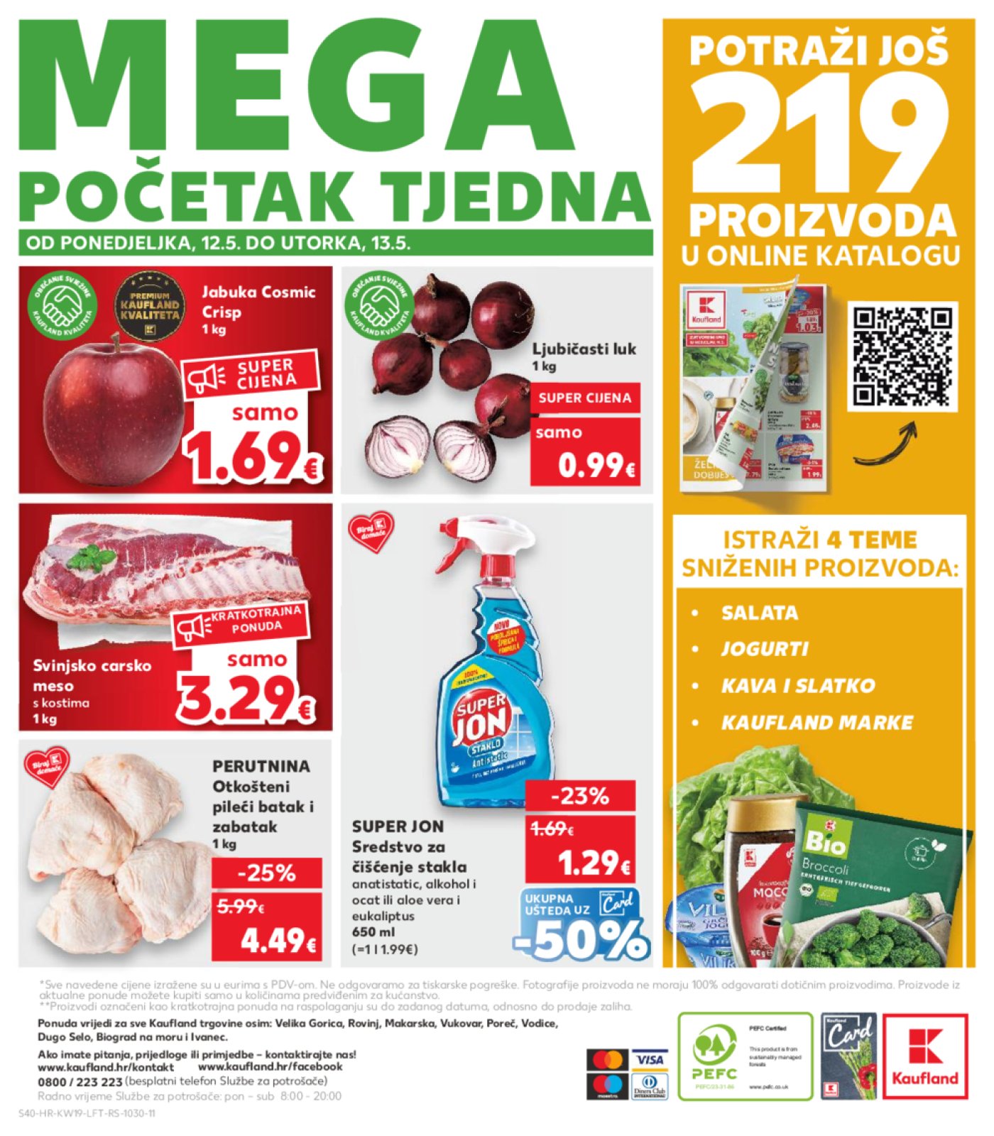 Kaufland katalog Akcija 07.05.-13.05.2025. Odabrane poslovnice