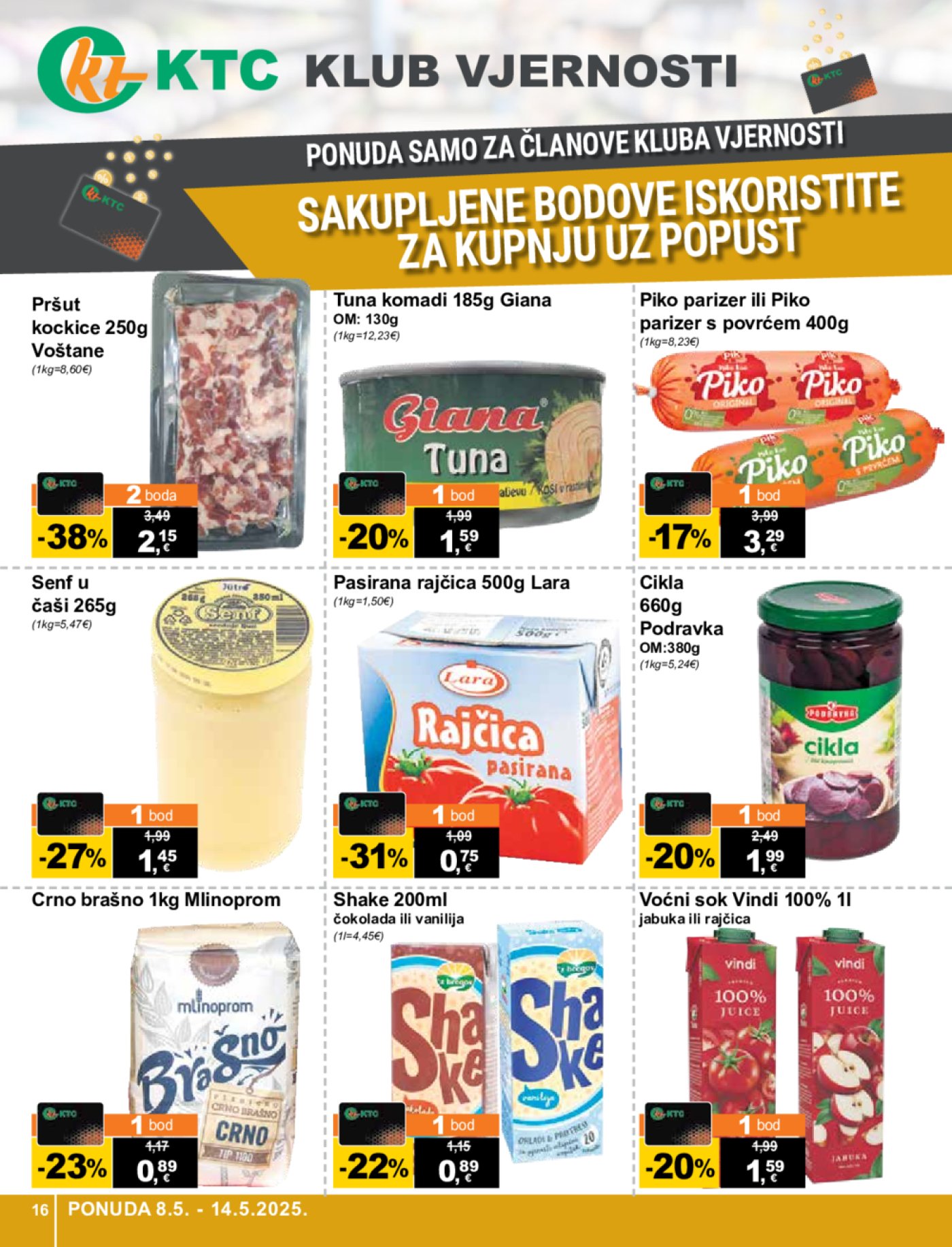 KTC katalog šroke potrošnje 08.05 -14.05.2025.