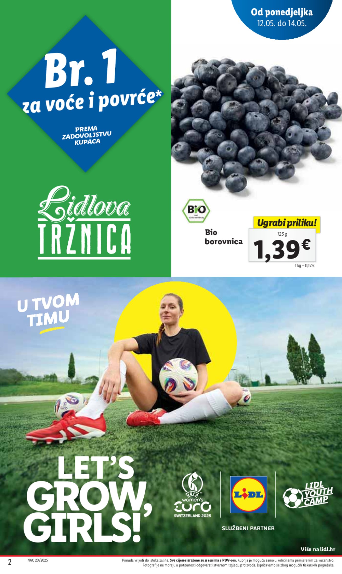 Lidl Super ponuda od Ponedjeljka 12.05.-18.05.2025.