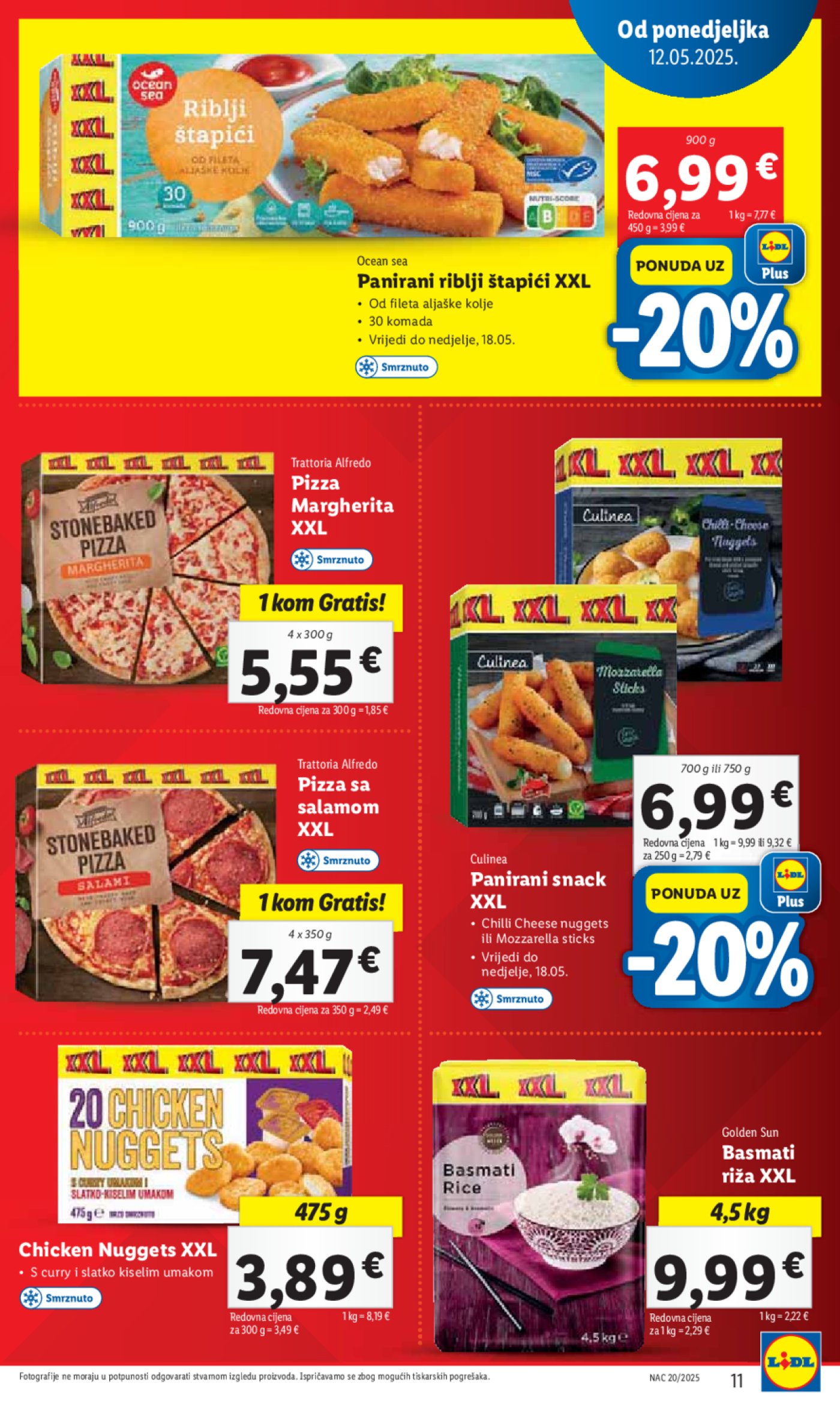 Lidl Super ponuda od Ponedjeljka 12.05.-18.05.2025.