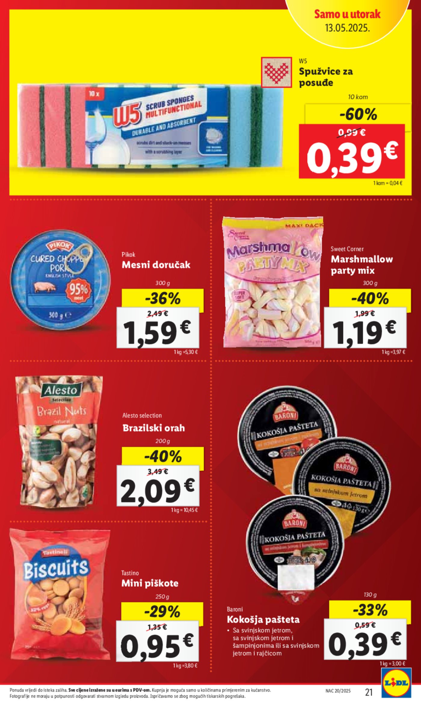 Lidl Super ponuda od Ponedjeljka 12.05.-18.05.2025.