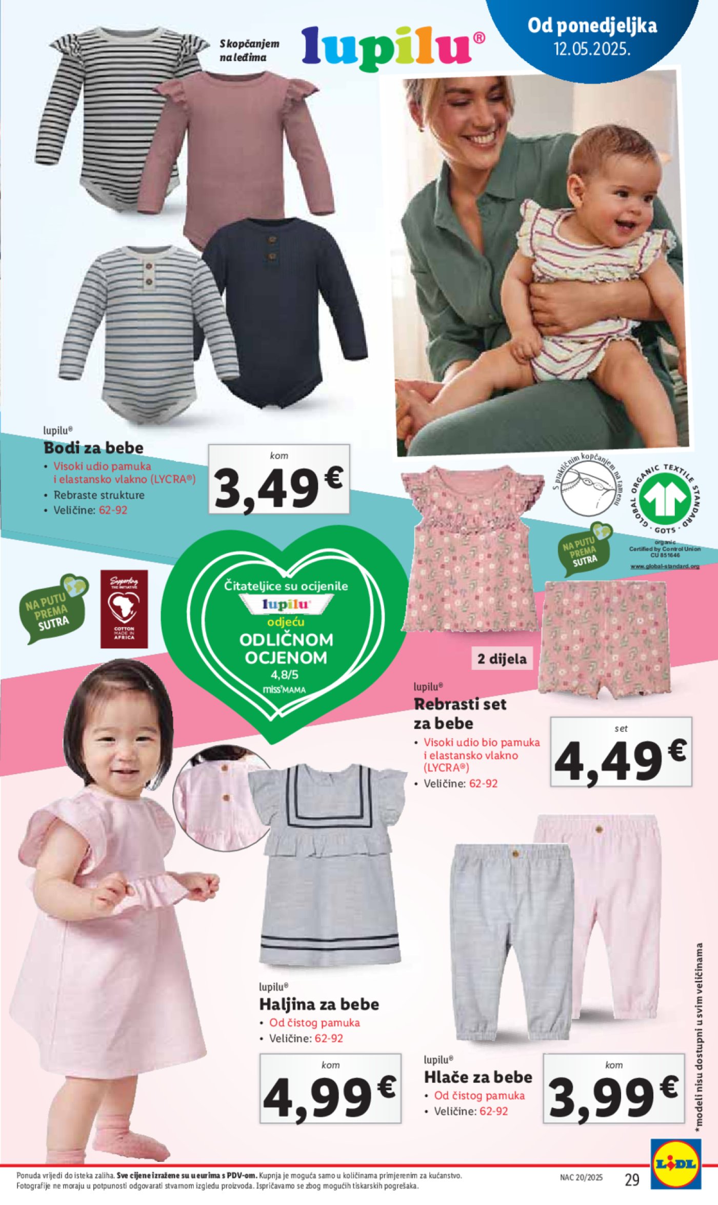 Lidl Super ponuda od Ponedjeljka 12.05.-18.05.2025.