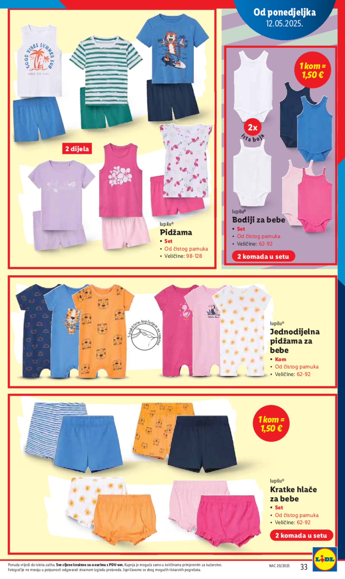 Lidl Super ponuda od Ponedjeljka 12.05.-18.05.2025.