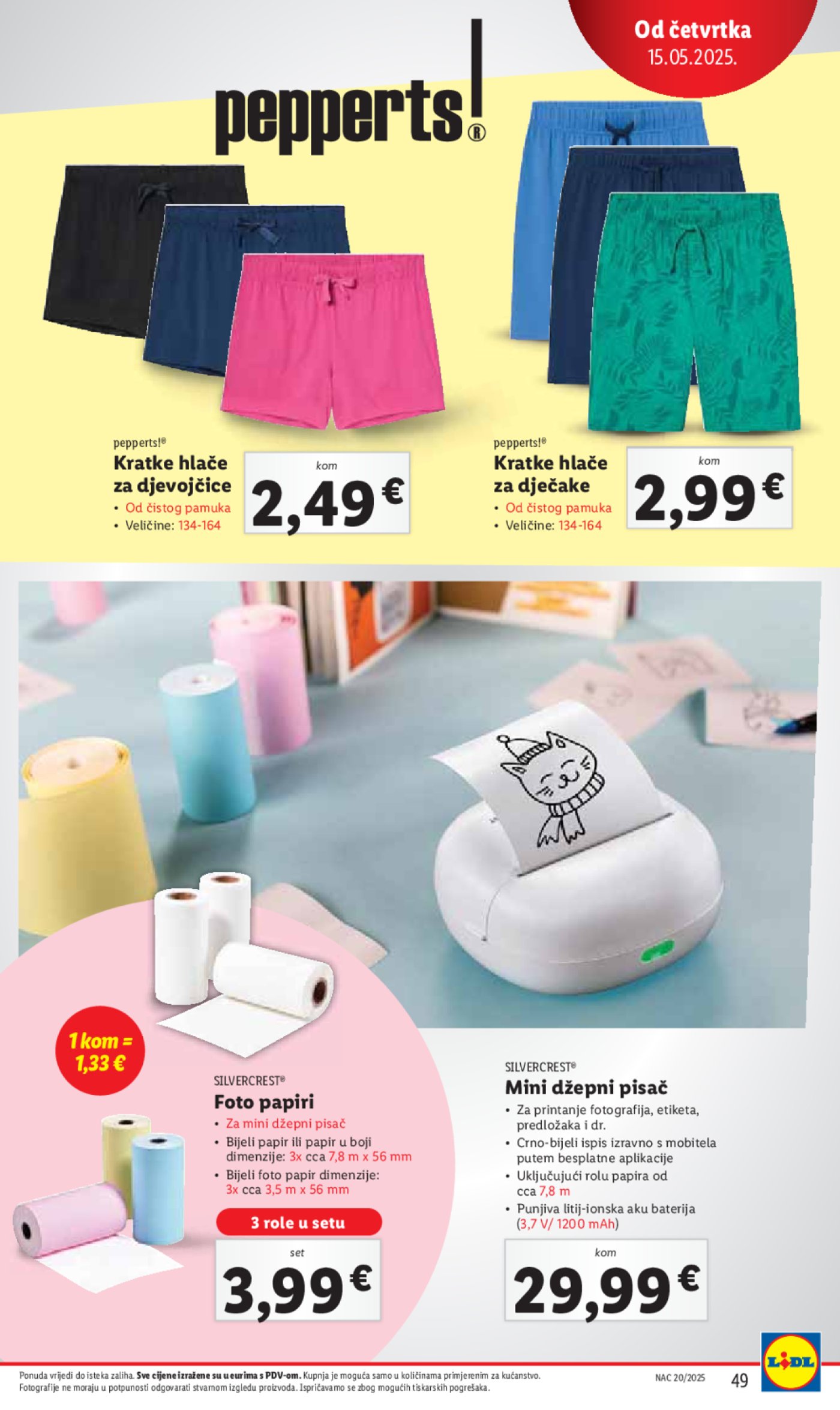 Lidl Super ponuda od Ponedjeljka 12.05.-18.05.2025.
