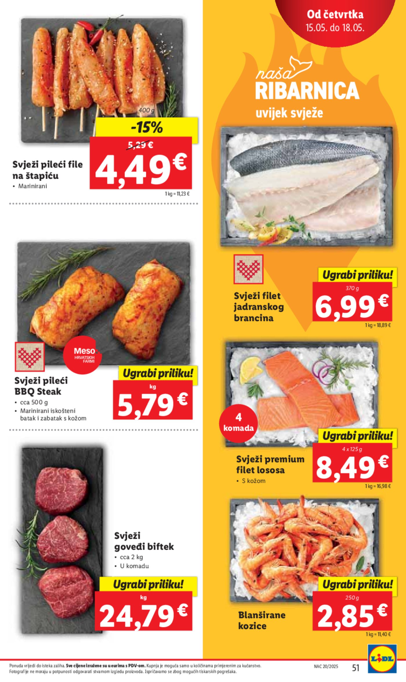 Lidl Super ponuda od Ponedjeljka 12.05.-18.05.2025.