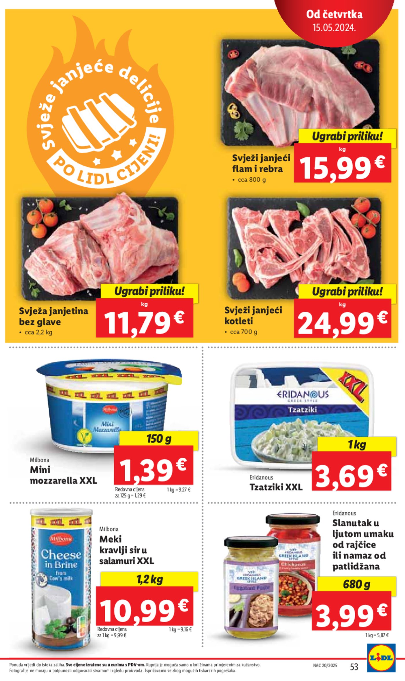 Lidl Super ponuda od Ponedjeljka 12.05.-18.05.2025.
